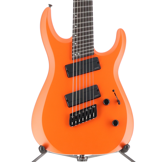 Jackson Jackson Pro Plus Series DK Modern HT7 MS, Ebony Fingerboard, Satin Orange Crush (P) (00626)