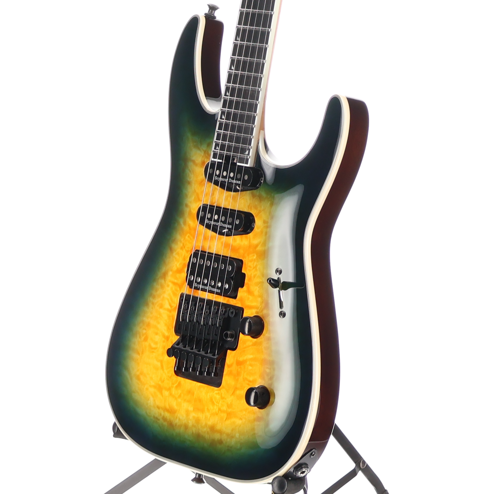 Jackson Jackson Pro Plus Series Soloist SLA3Q - Amber Blue Burst (RP) (27586)