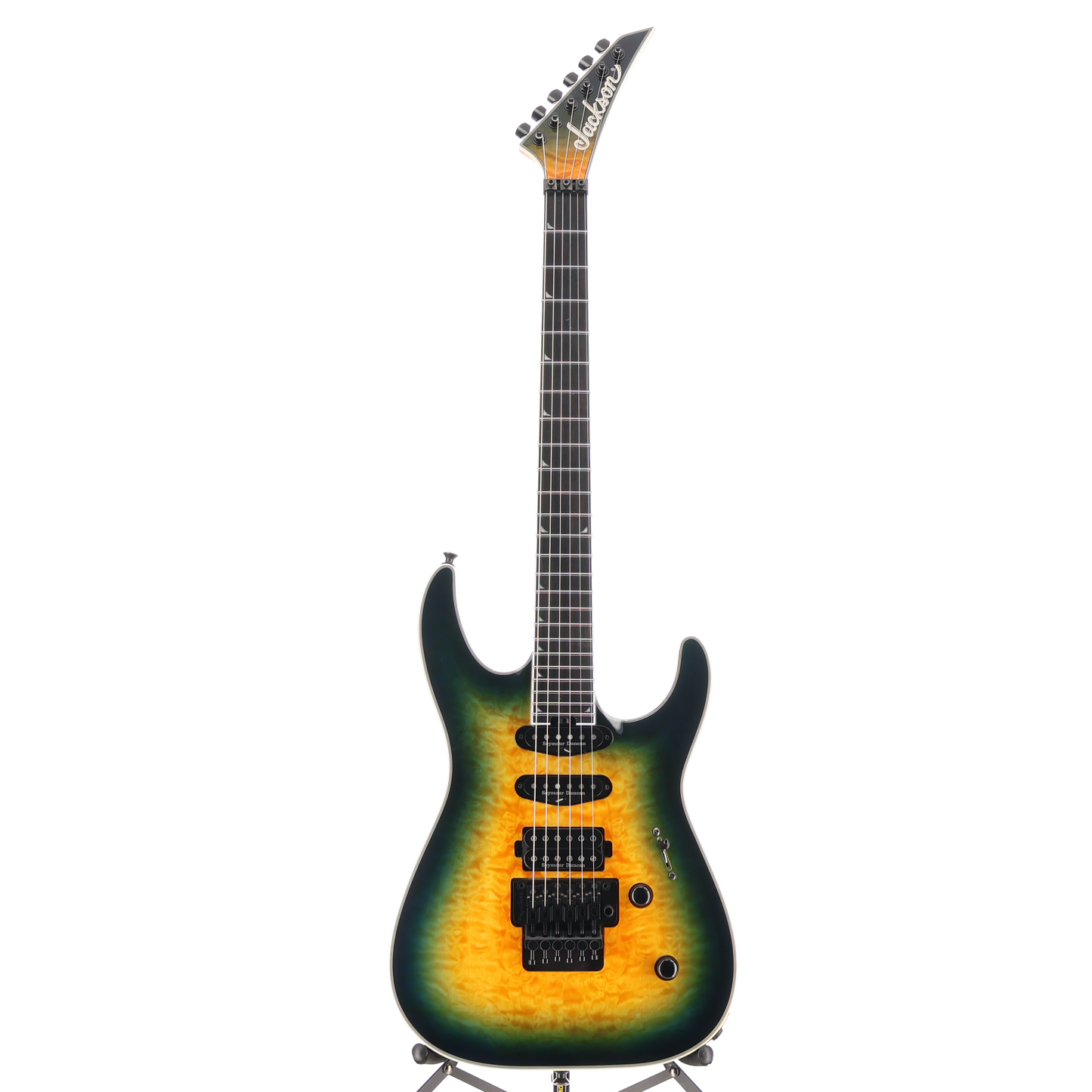 Jackson Jackson Pro Plus Series Soloist SLA3Q - Amber Blue Burst (RP) (27586)