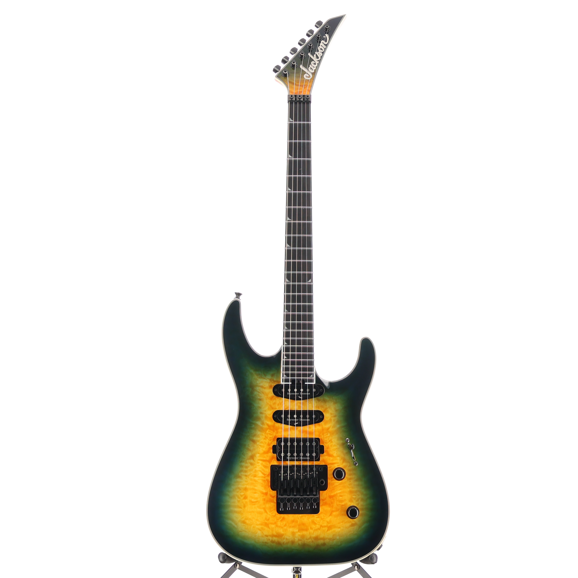 Jackson Jackson Pro Plus Series Soloist SLA3Q - Amber Blue Burst (RP) (27586)