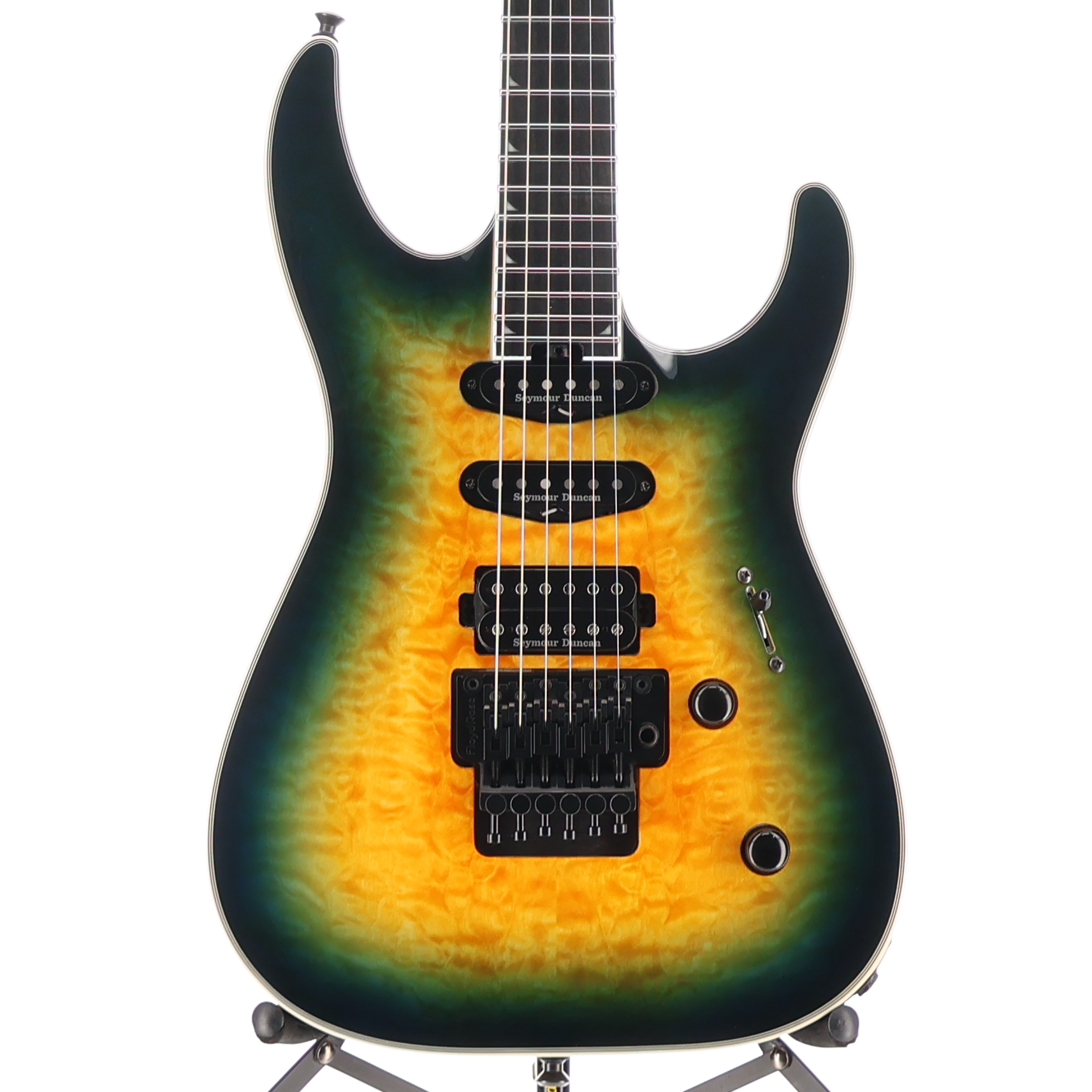 Jackson Jackson Pro Plus Series Soloist SLA3Q - Amber Blue Burst (RP) (27586)