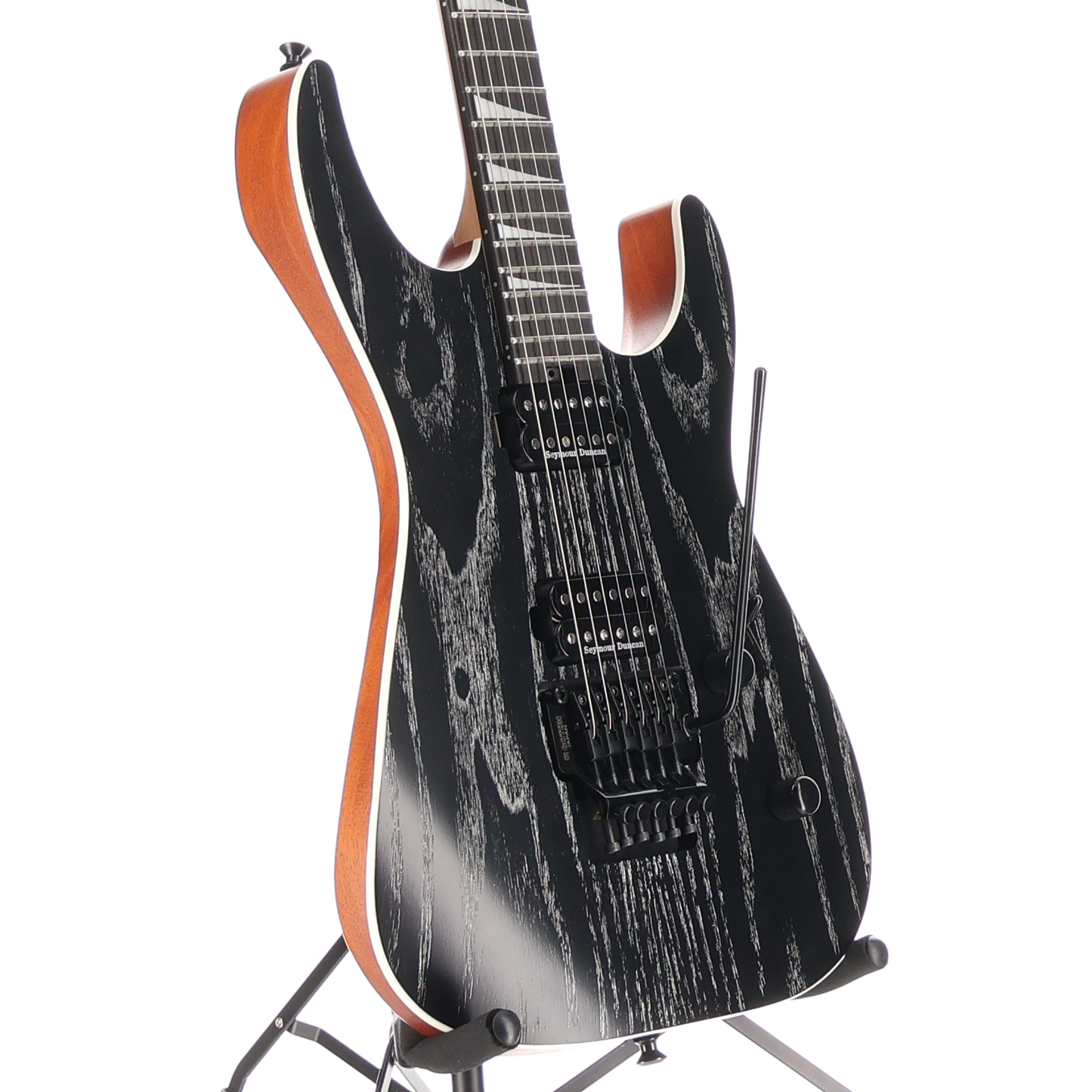 Jackson MJ Series Dinky DKRA, Ebony Fingerboard, Matte Black Ash (D11) (00249)