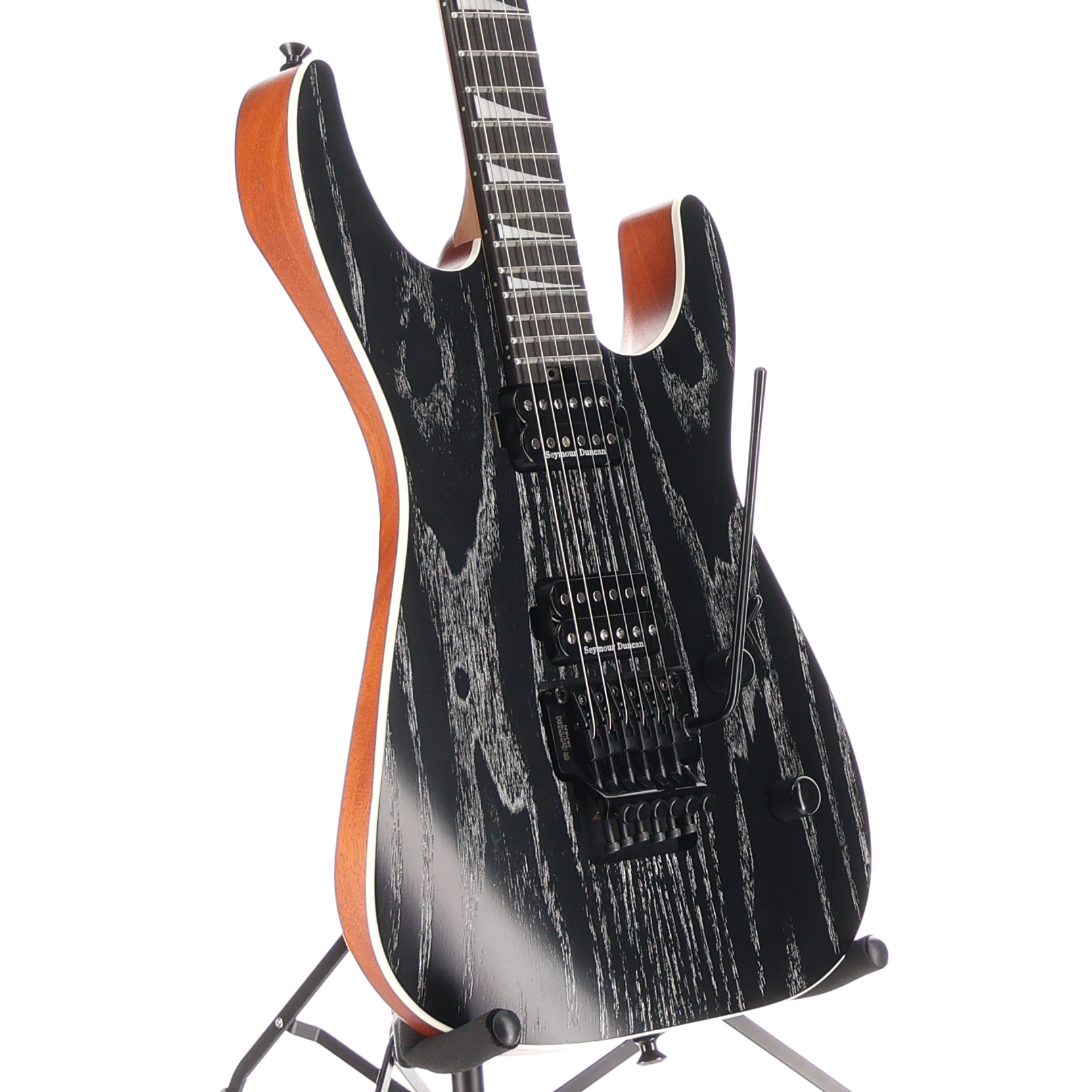 Jackson MJ Series Dinky DKRA, Ebony Fingerboard, Matte Black Ash (D11) (00249)