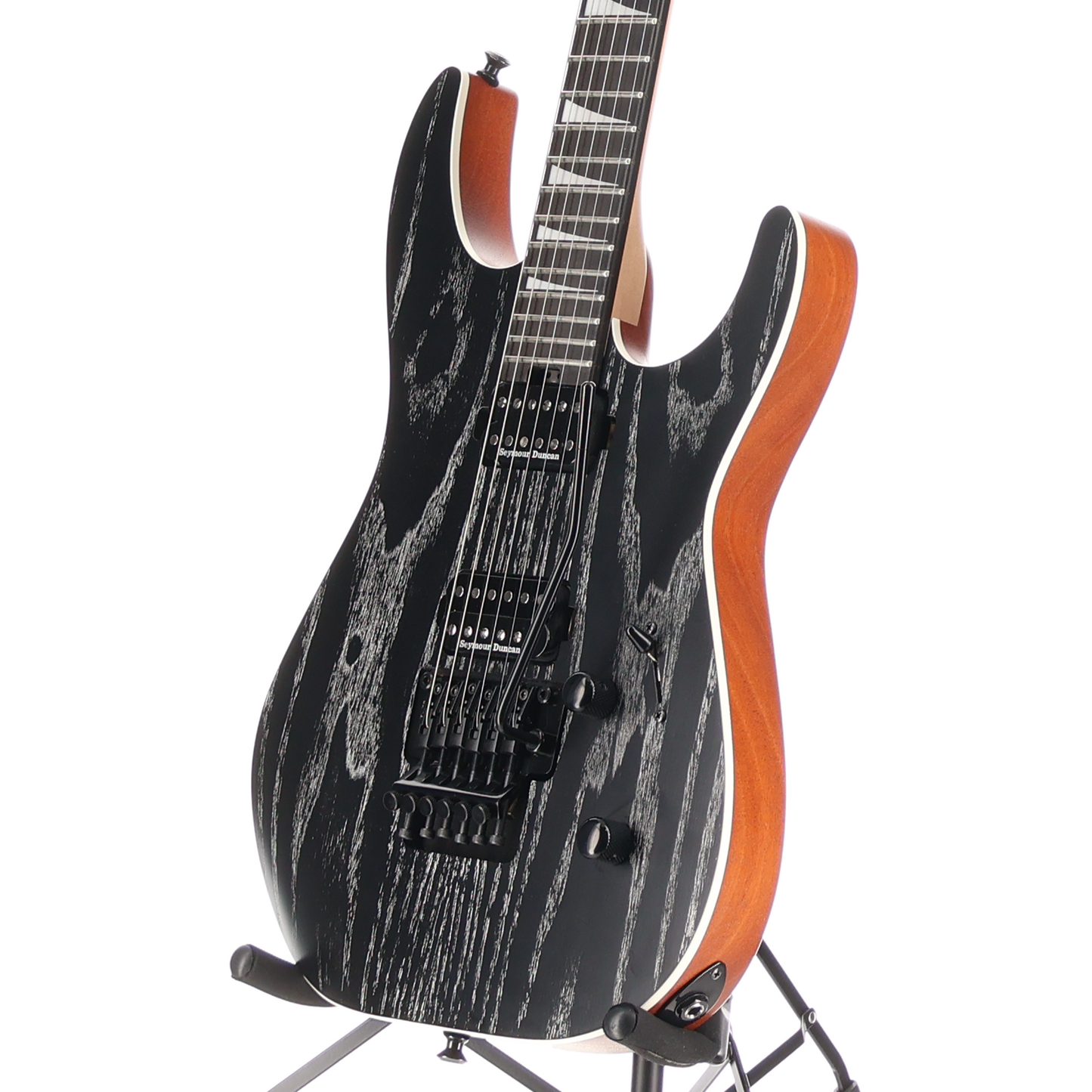 Jackson MJ Series Dinky DKRA, Ebony Fingerboard, Matte Black Ash (D11) (00249)