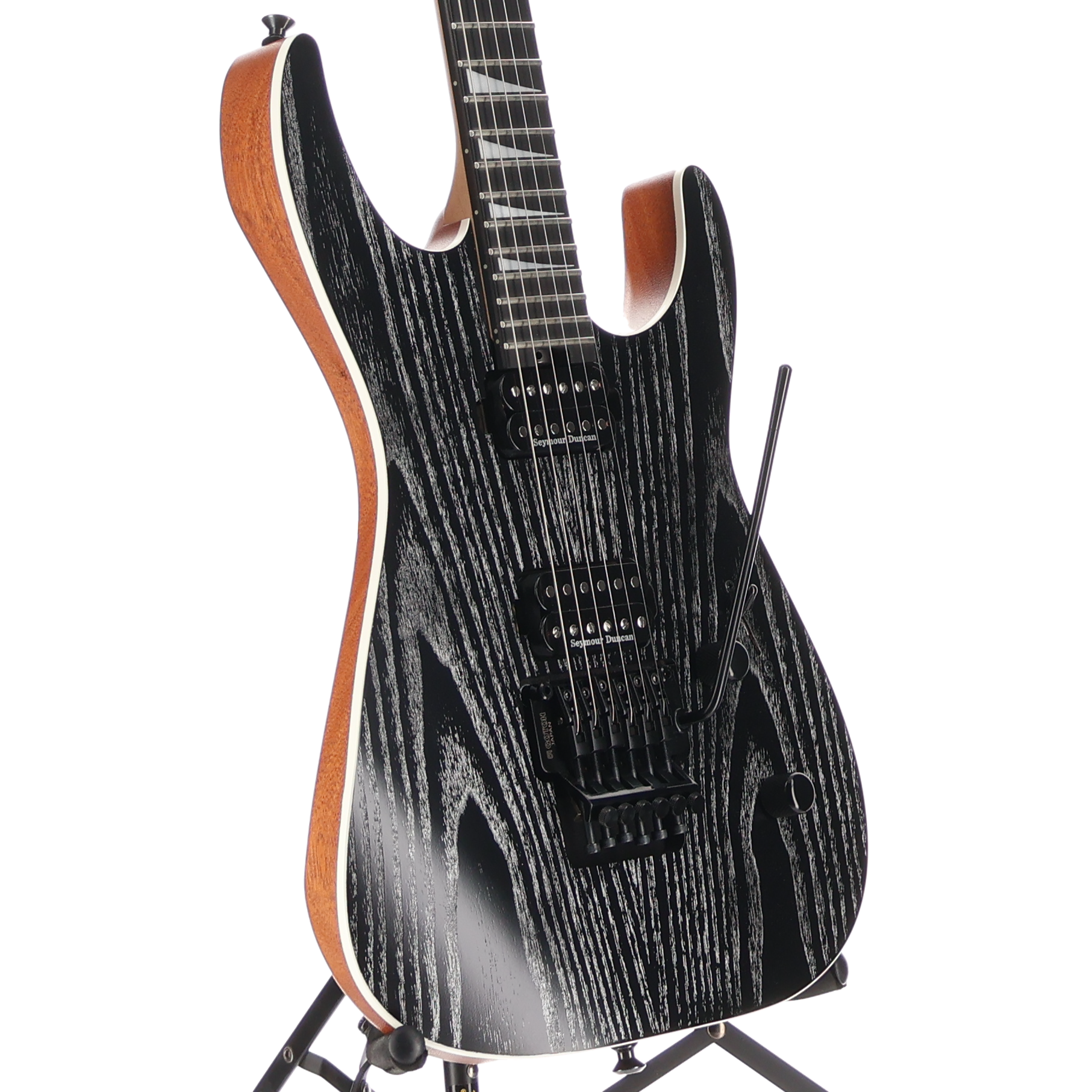 Jackson MJ Series Dinky DKRA, Ebony Fingerboard, Matte Black Ash (V3) (00415)