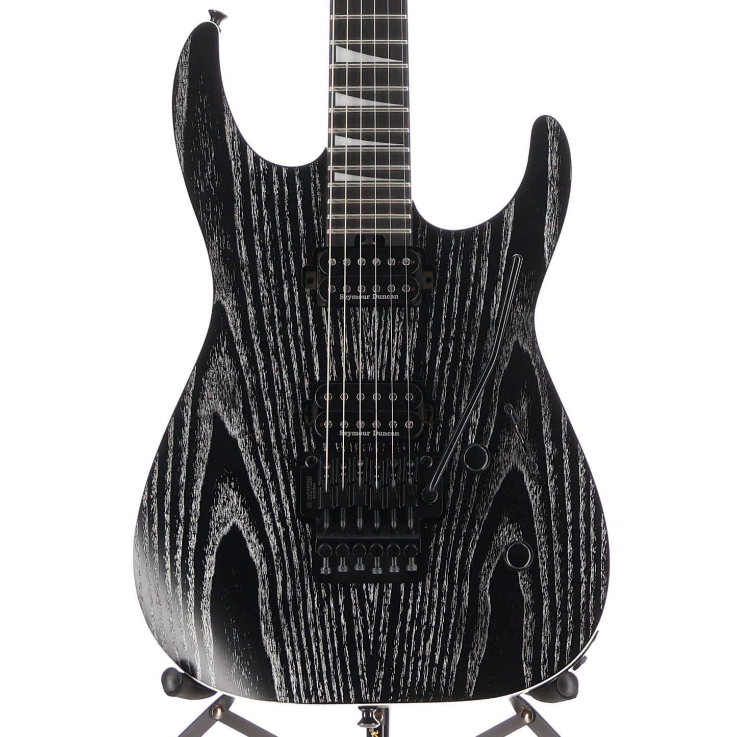 Jackson MJ Series Dinky DKRA, Ebony Fingerboard, Matte Black Ash (V3) (00415)