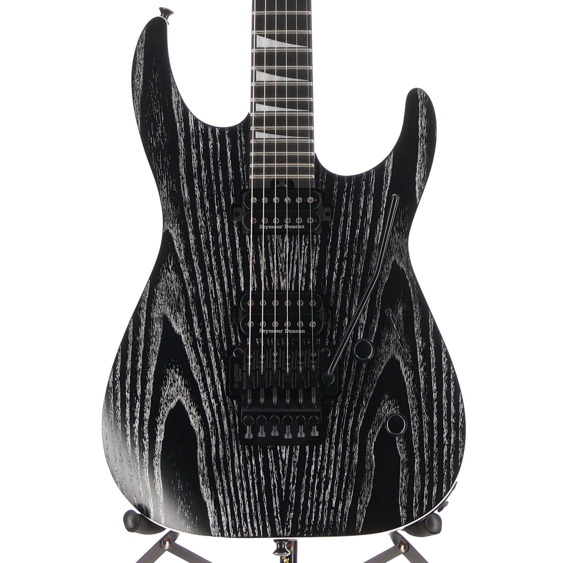 Jackson MJ Series Dinky DKRA, Ebony Fingerboard, Matte Black Ash (V3) (00415)