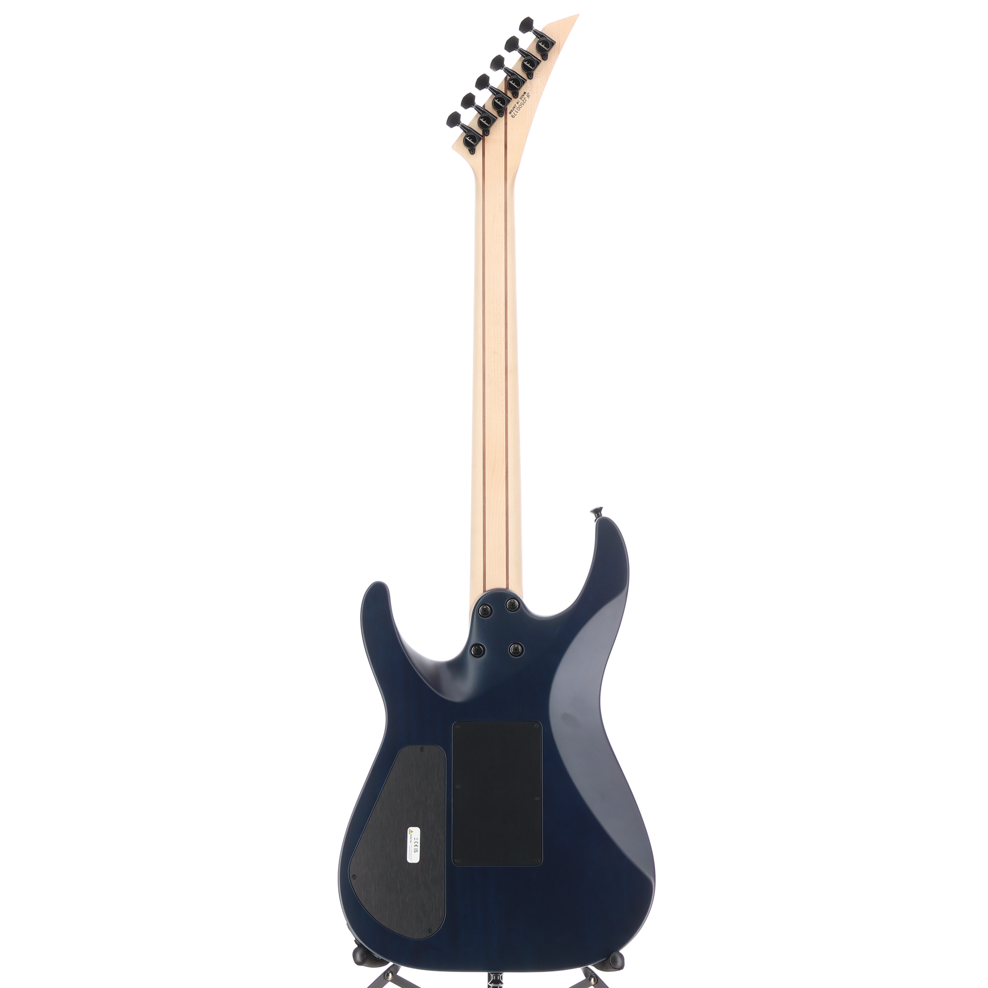 Jackson MJ Series Dinky DKRP, Ebony Fingerboard, Transparent Blue Burst (W2) (00179)