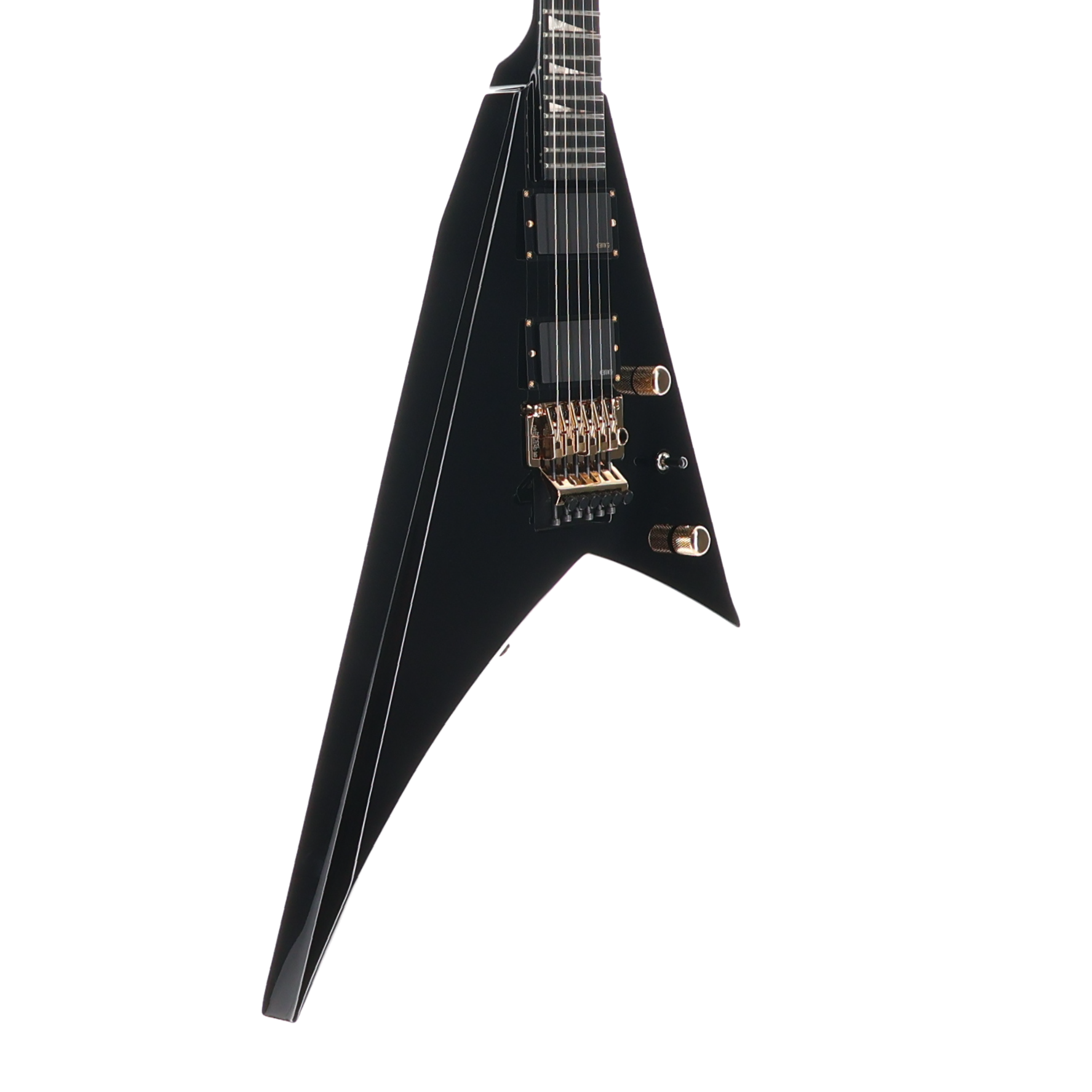 Jackson MJ Series Rhoads RR24MG, Gloss Black, Expert Setup (D11)(03047) (03047)