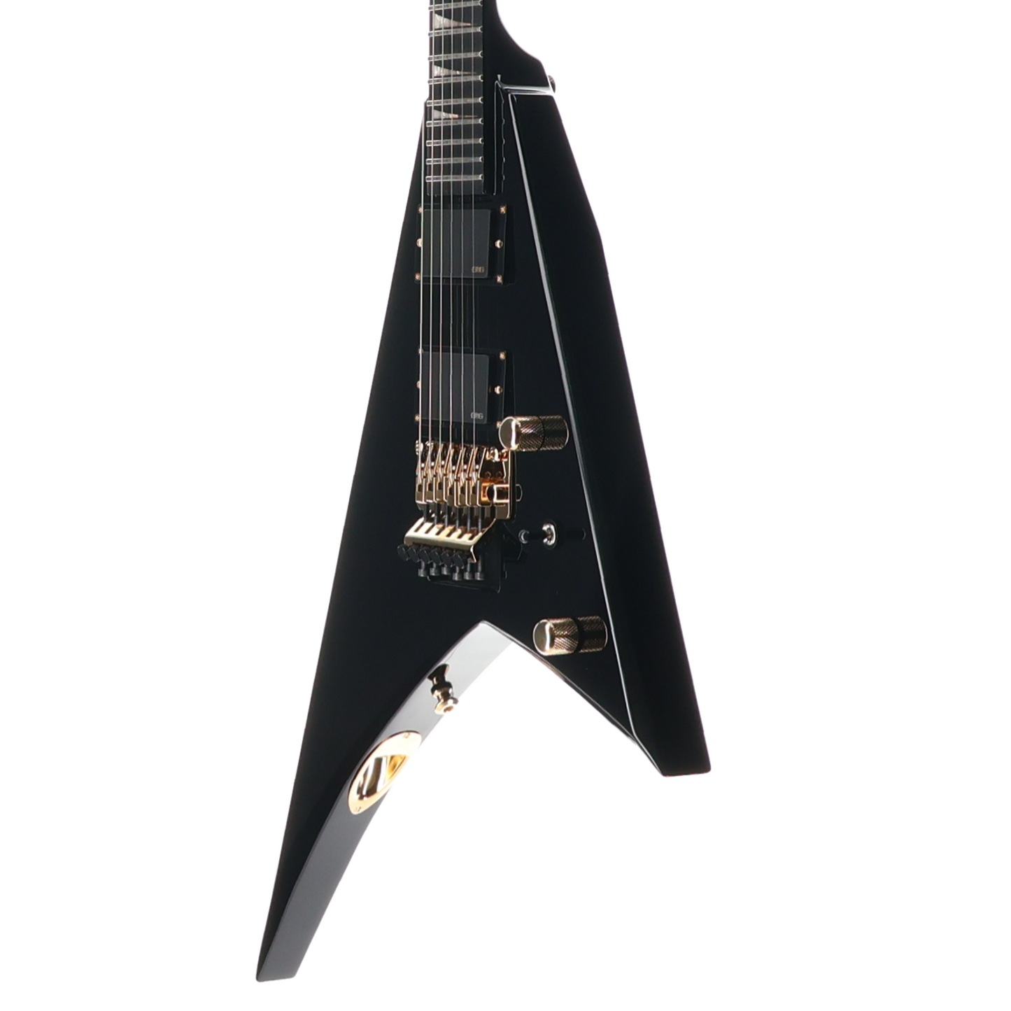 Jackson MJ Series Rhoads RR24MG, Gloss Black, Expert Setup (D11)(03047) (03047)