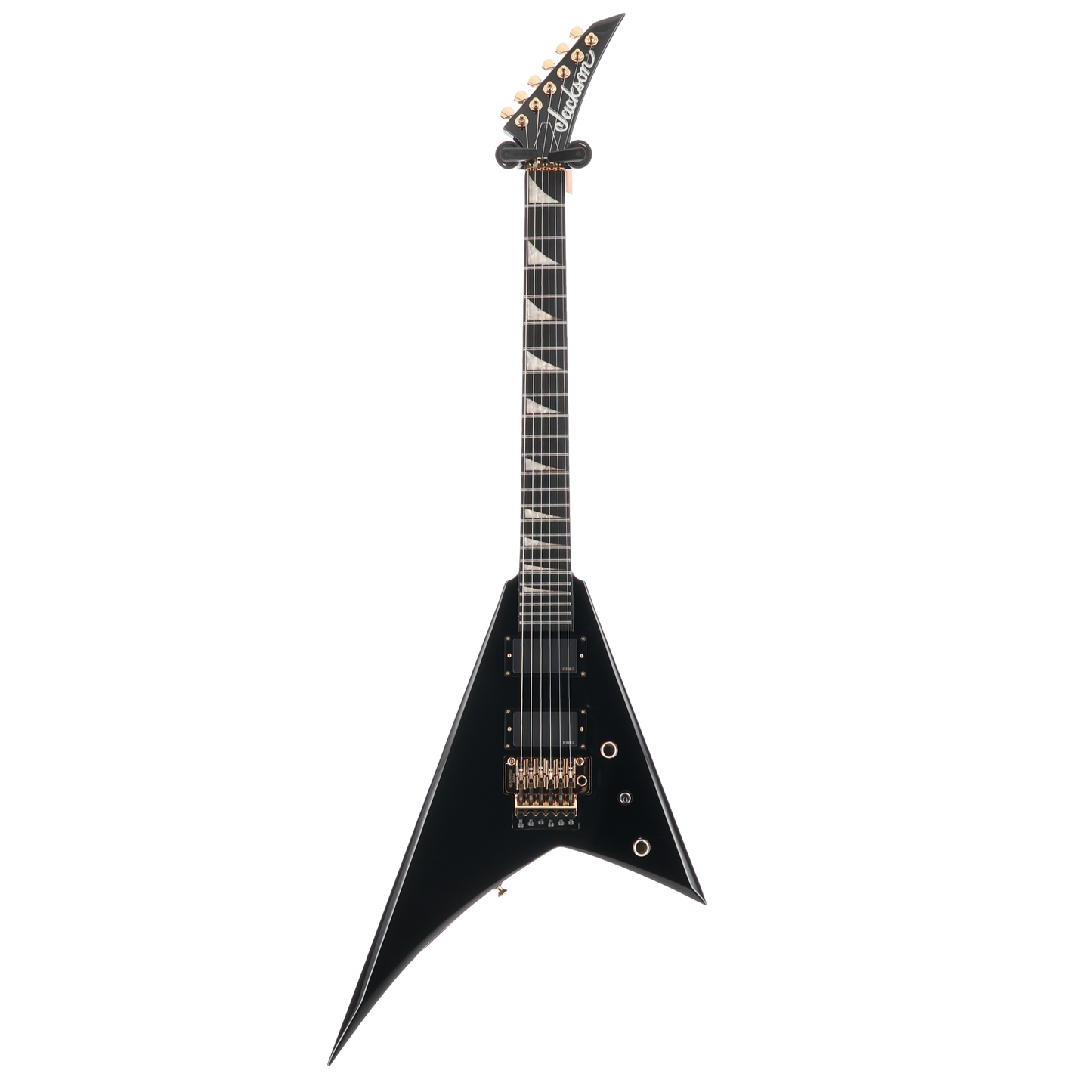 Jackson MJ Series Rhoads RR24MG, Gloss Black, Expert Setup (D11)(03047) (03047)