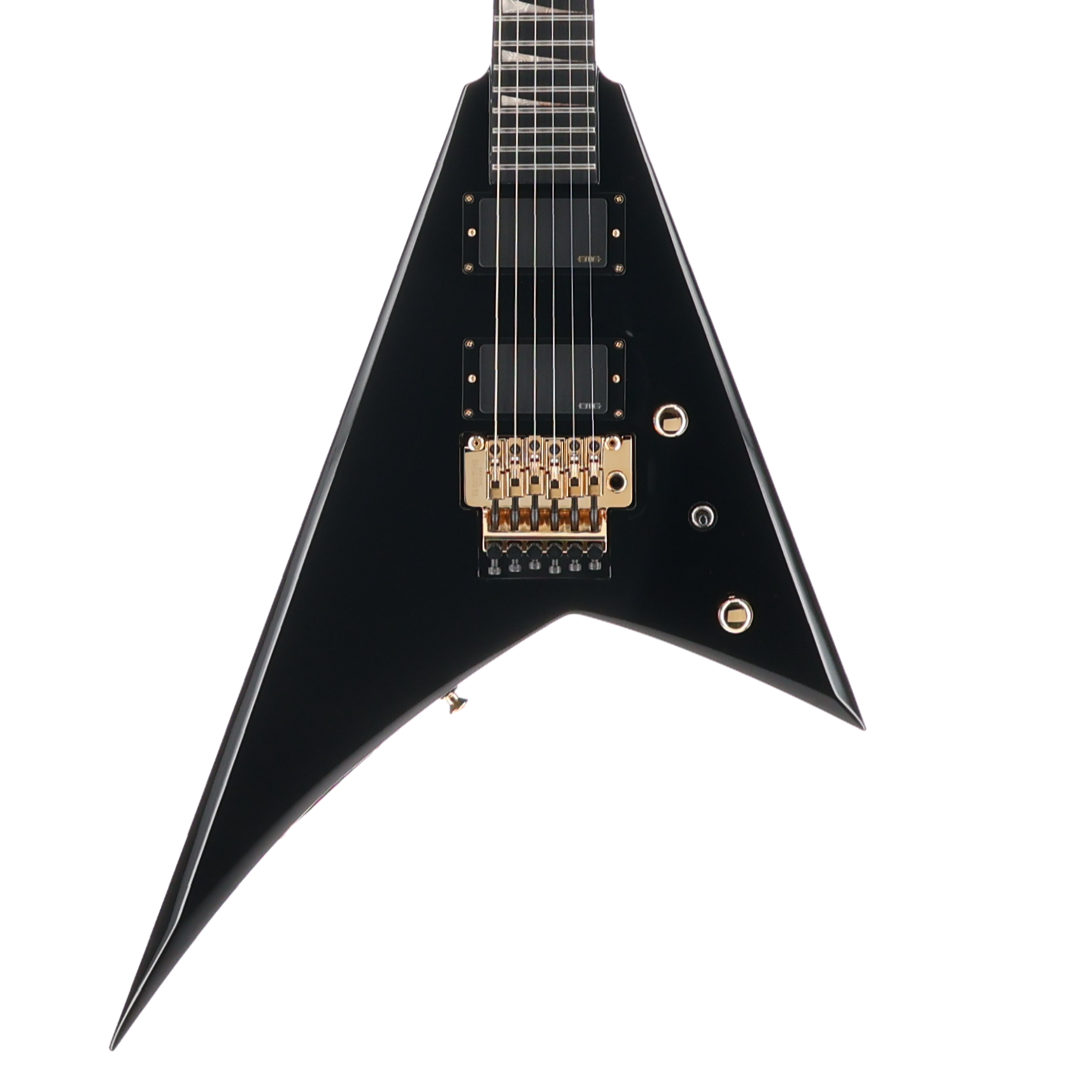 Jackson MJ Series Rhoads RR24MG, Gloss Black, Expert Setup (D11)(03047) (03047)