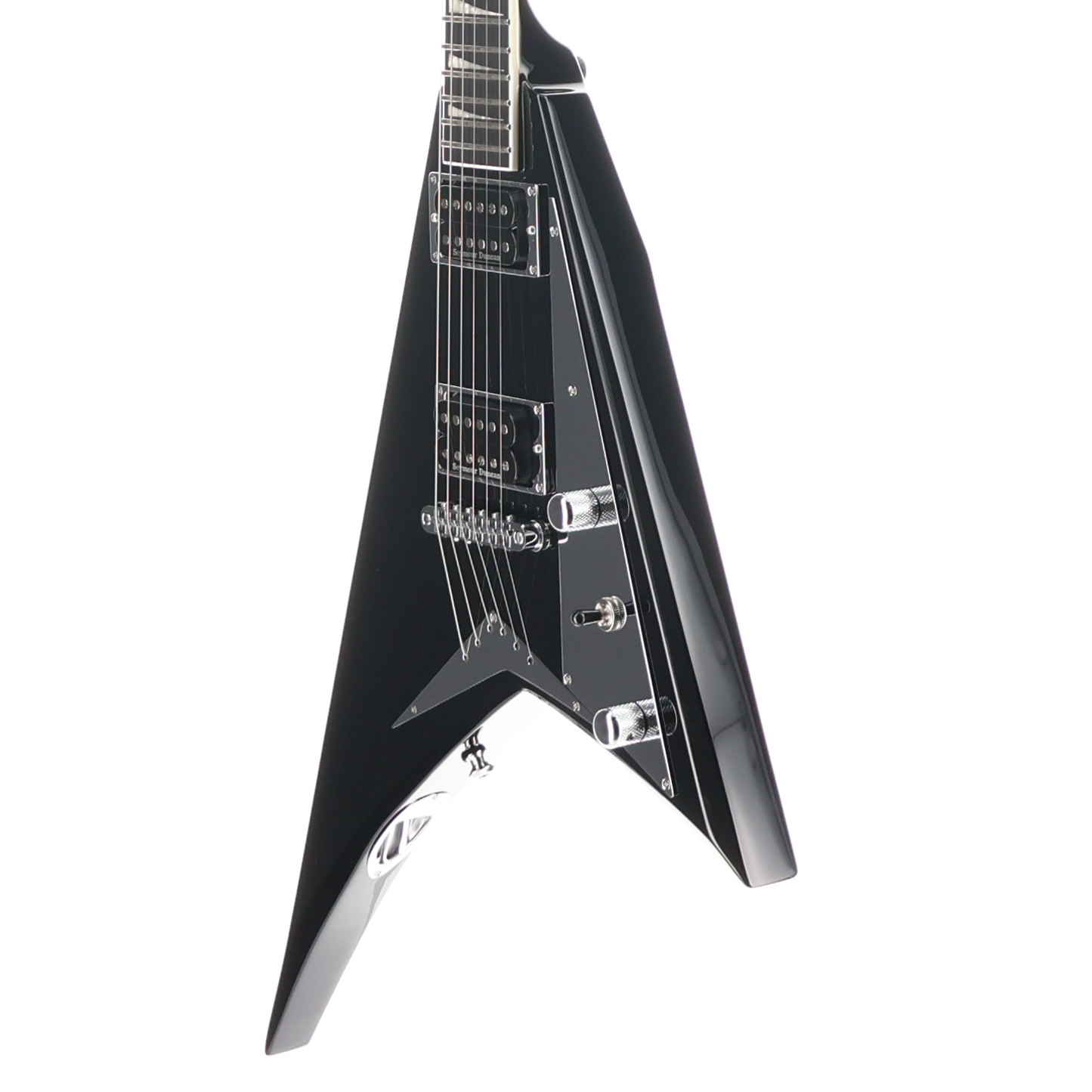 Jackson MJ Series Rhoads RRT, Gloss Black, Ebony Fretboard (RP) (01203)