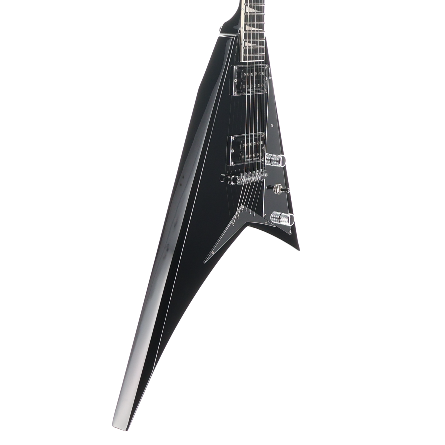 Jackson MJ Series Rhoads RRT, Gloss Black, Ebony Fretboard (RP) (01203)