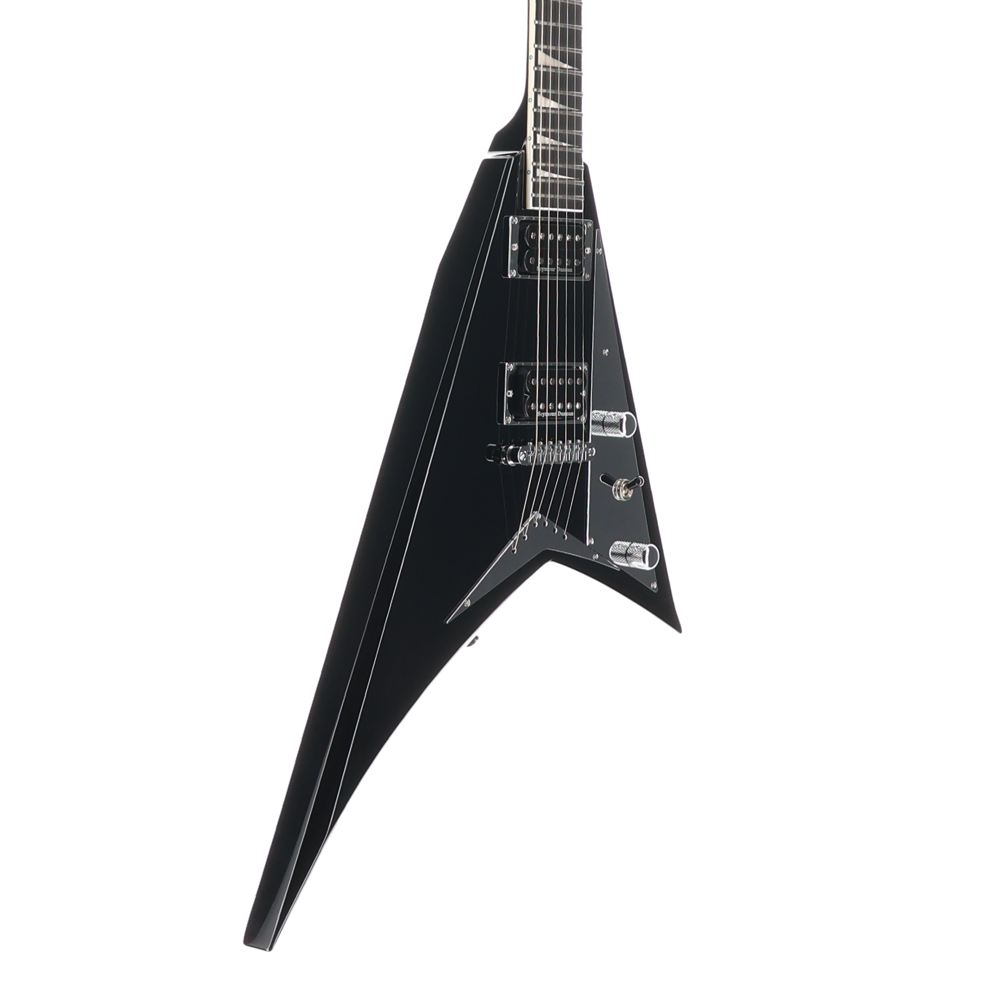Jackson MJ Series Rhoads RRT, Gloss Black, Professional Setup (F9)(03010) (03010)