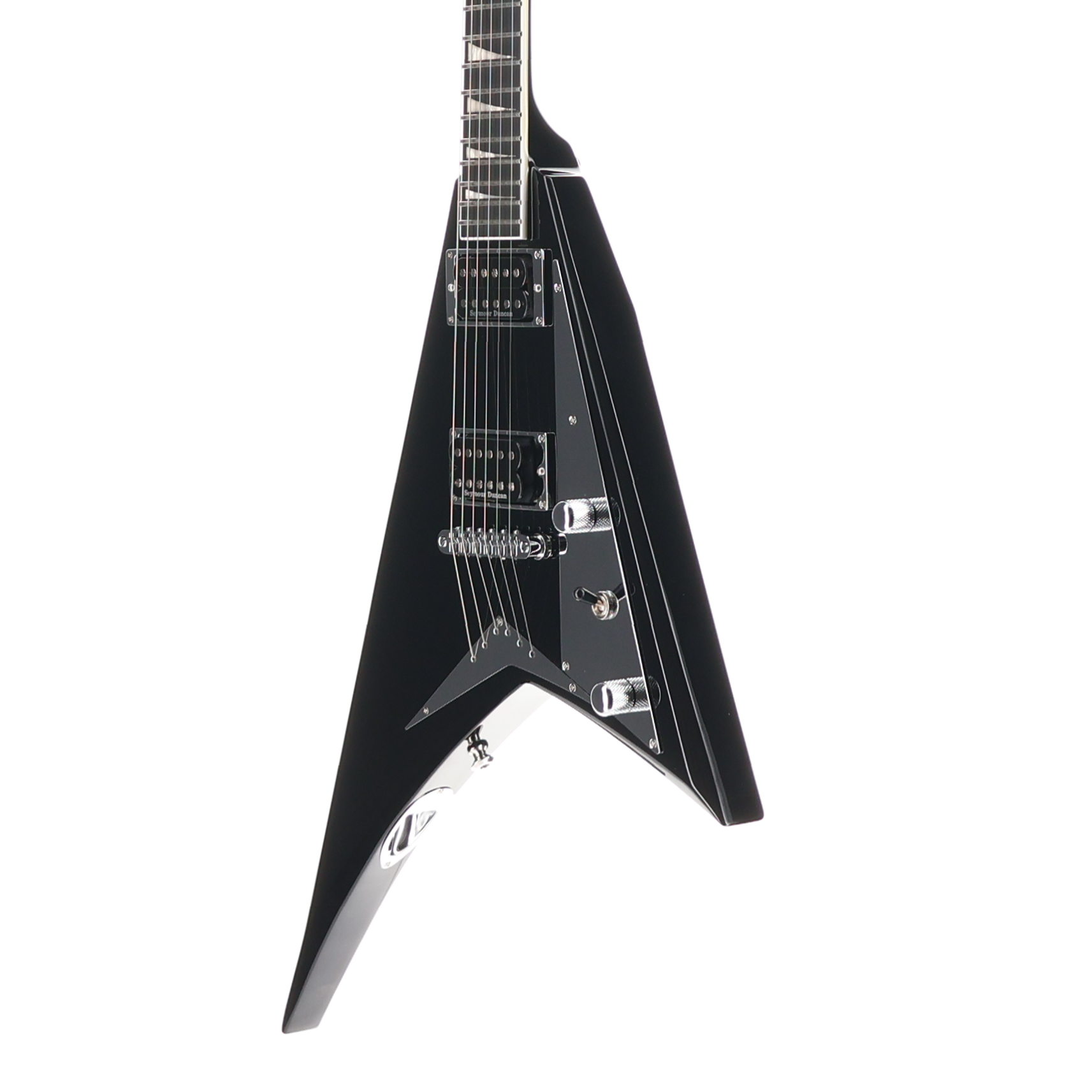 Jackson MJ Series Rhoads RRT, Gloss Black, Professional Setup (F9)(03010) (03010)