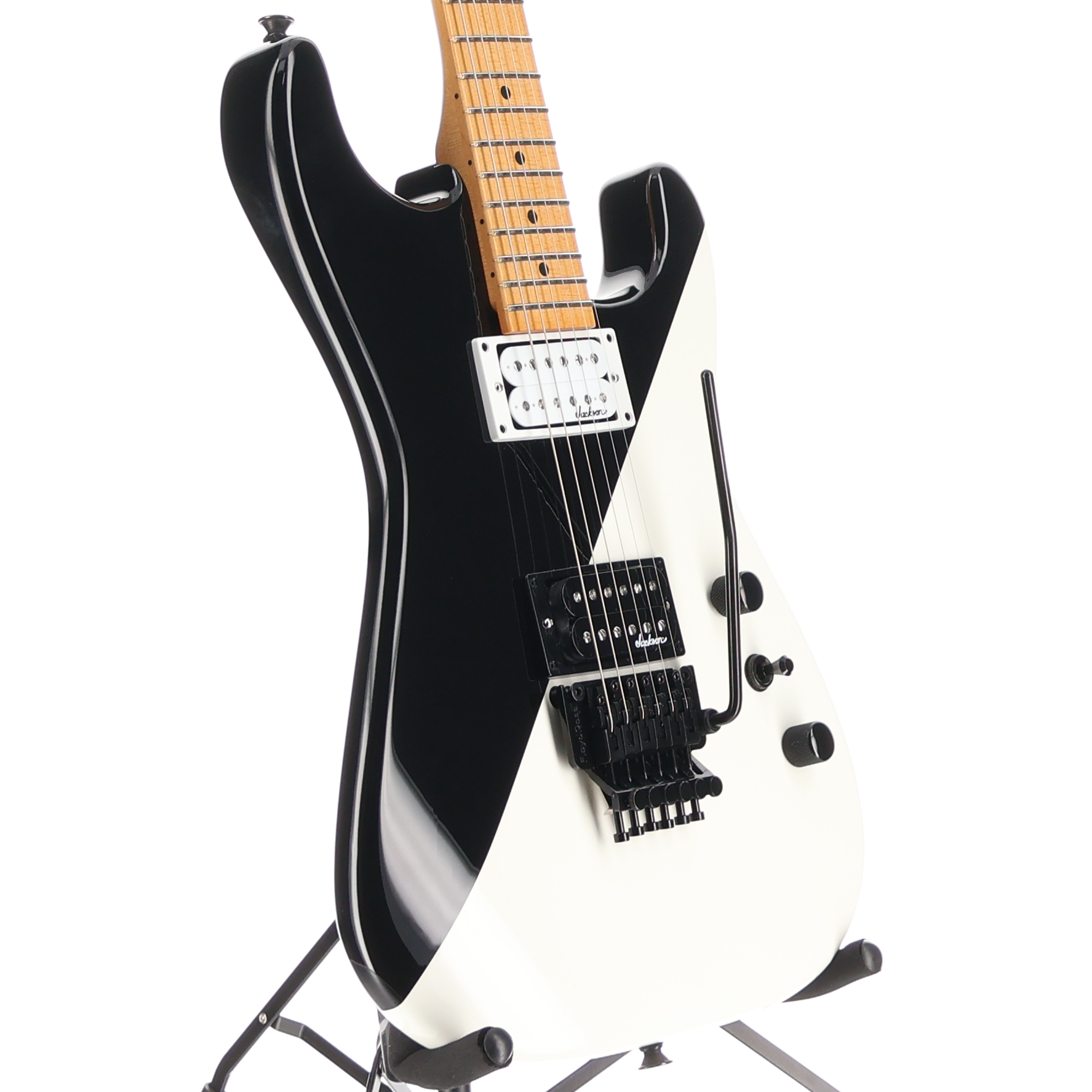 Jackson Pro Origins 1985 Limited Edition San Dimas SD1 HH FR, Two Face, Premium Setup (I9) (25672)