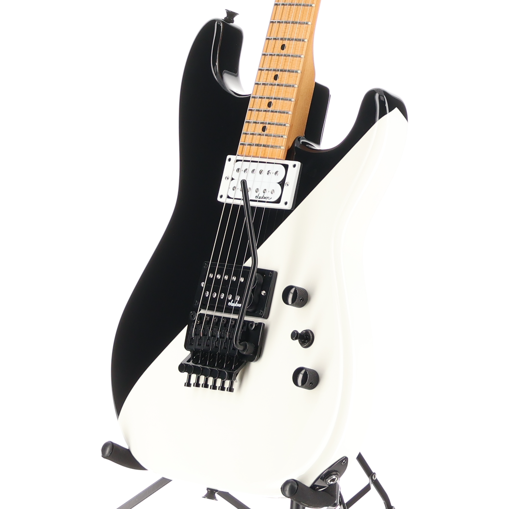 Jackson Pro Origins 1985 Limited Edition San Dimas SD1 HH FR, Two Face, Premium Setup (I9) (25672)