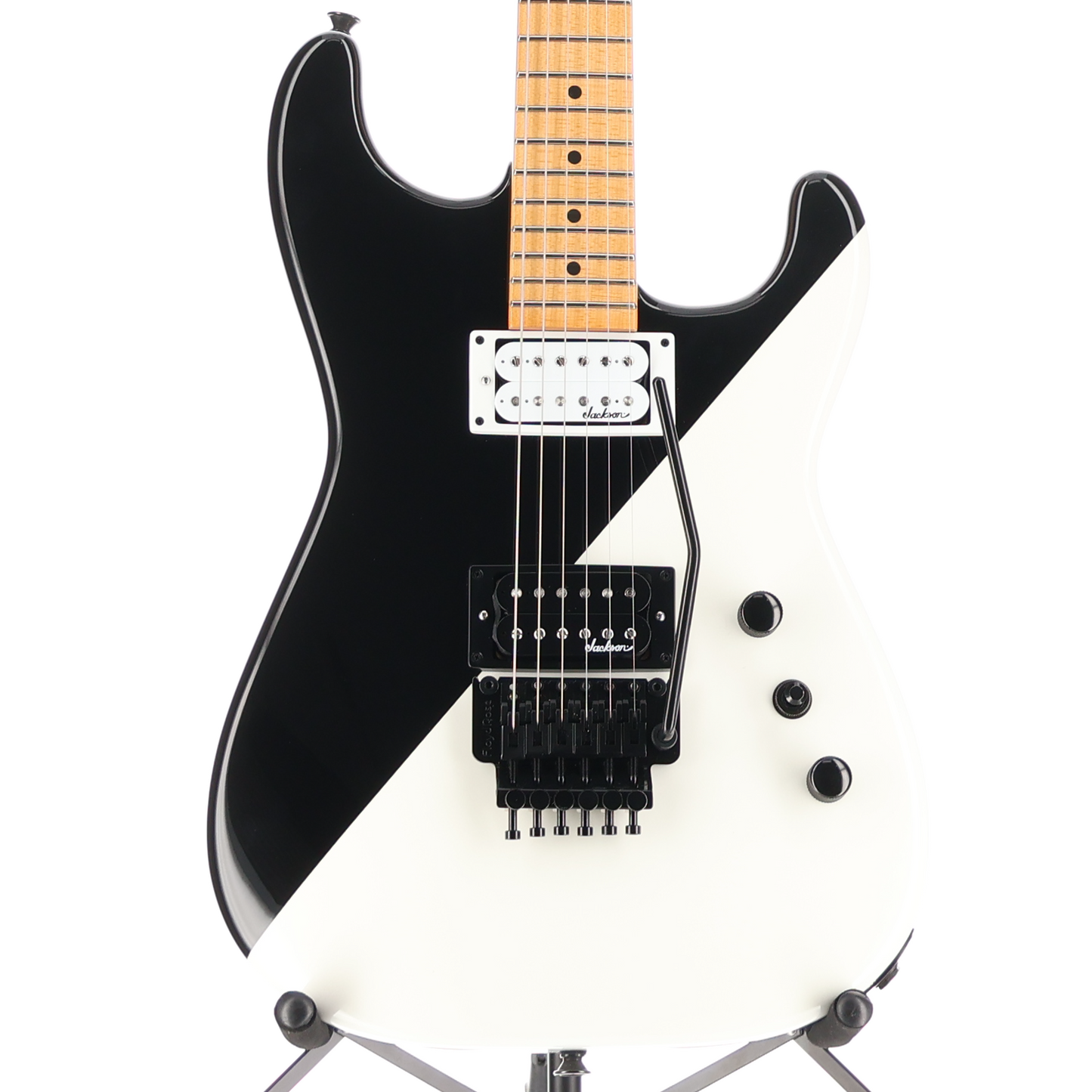 Jackson Pro Origins 1985 Limited Edition San Dimas SD1 HH FR, Two Face, Premium Setup (I9) (25672)