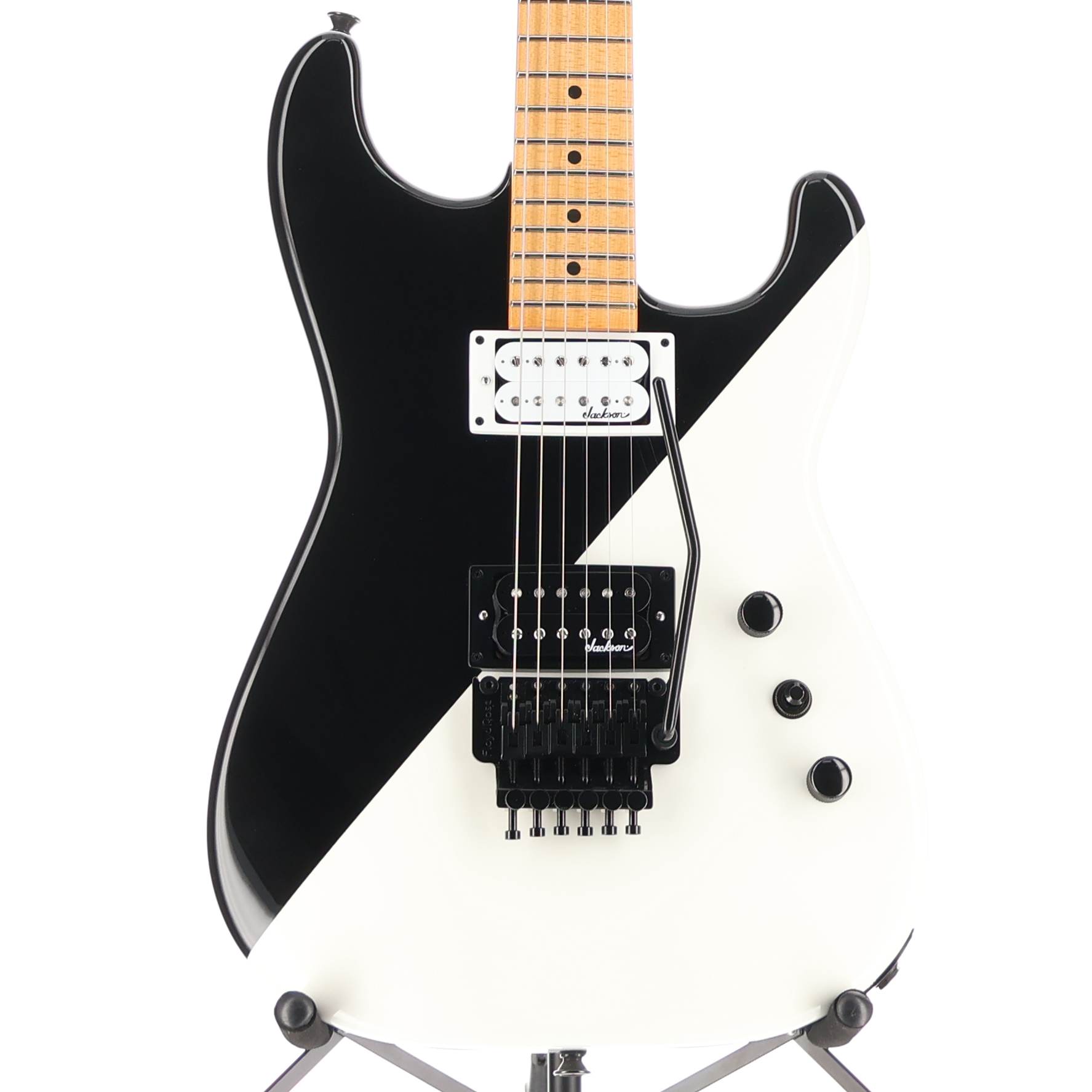 Jackson Pro Origins 1985 Limited Edition San Dimas SD1 HH FR, Two Face, Premium Setup (I9) (25672)