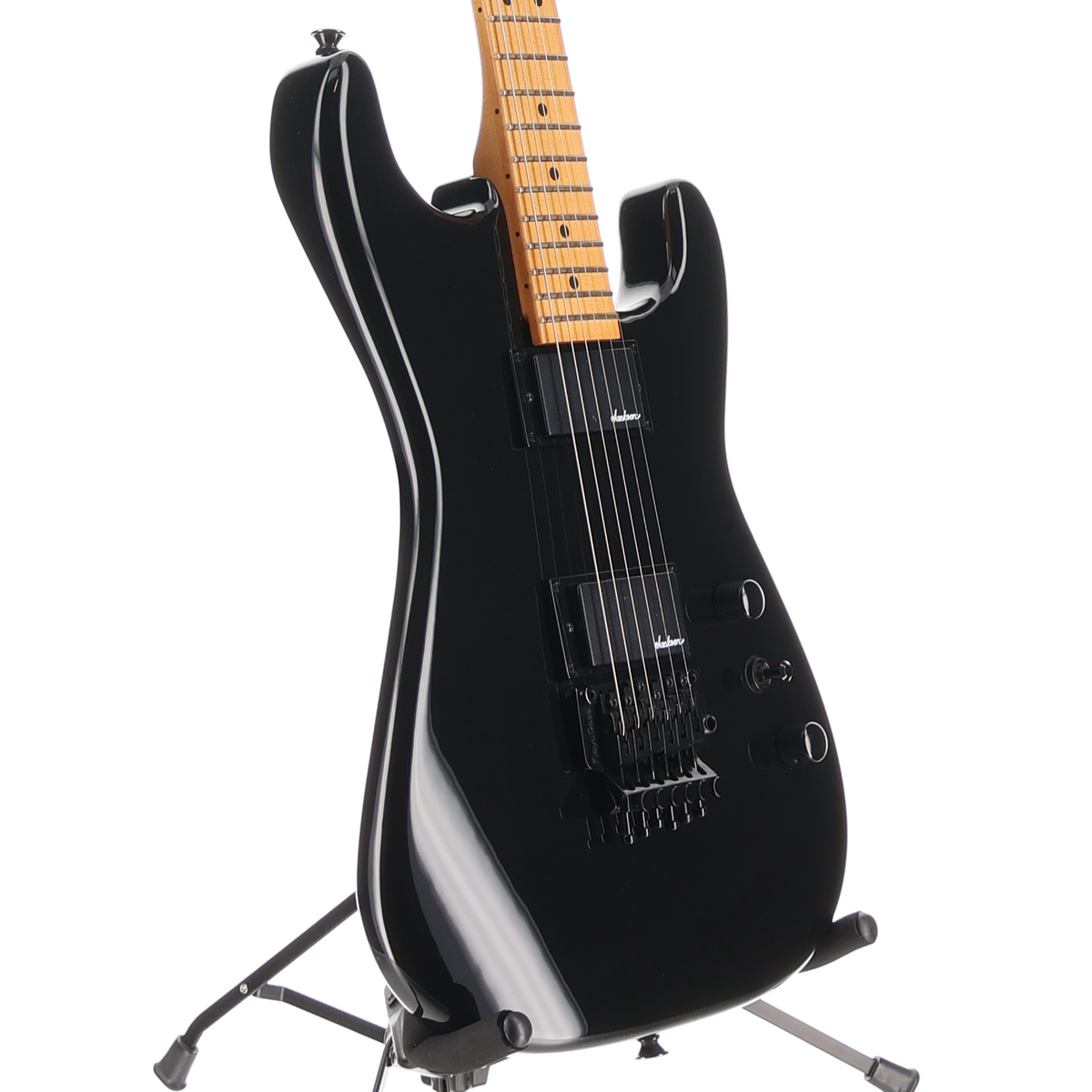 Jackson Pro Origins 1985 San Dimas SD1 HH FR, Maple Fingerboard, Gloss Black (C13) (25875)