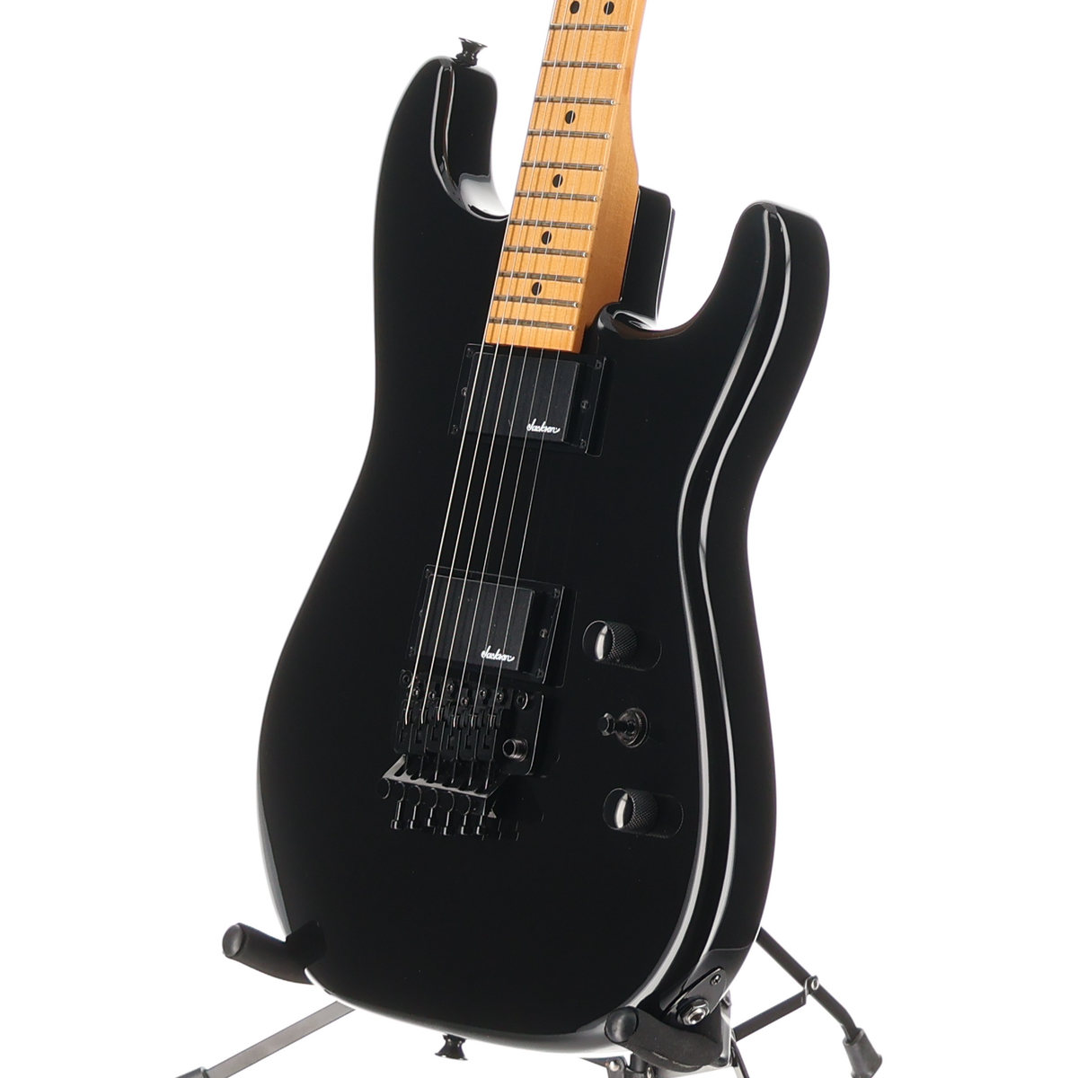 Jackson Pro Origins 1985 San Dimas SD1 HH FR, Maple Fingerboard, Gloss Black (C13) (25875)