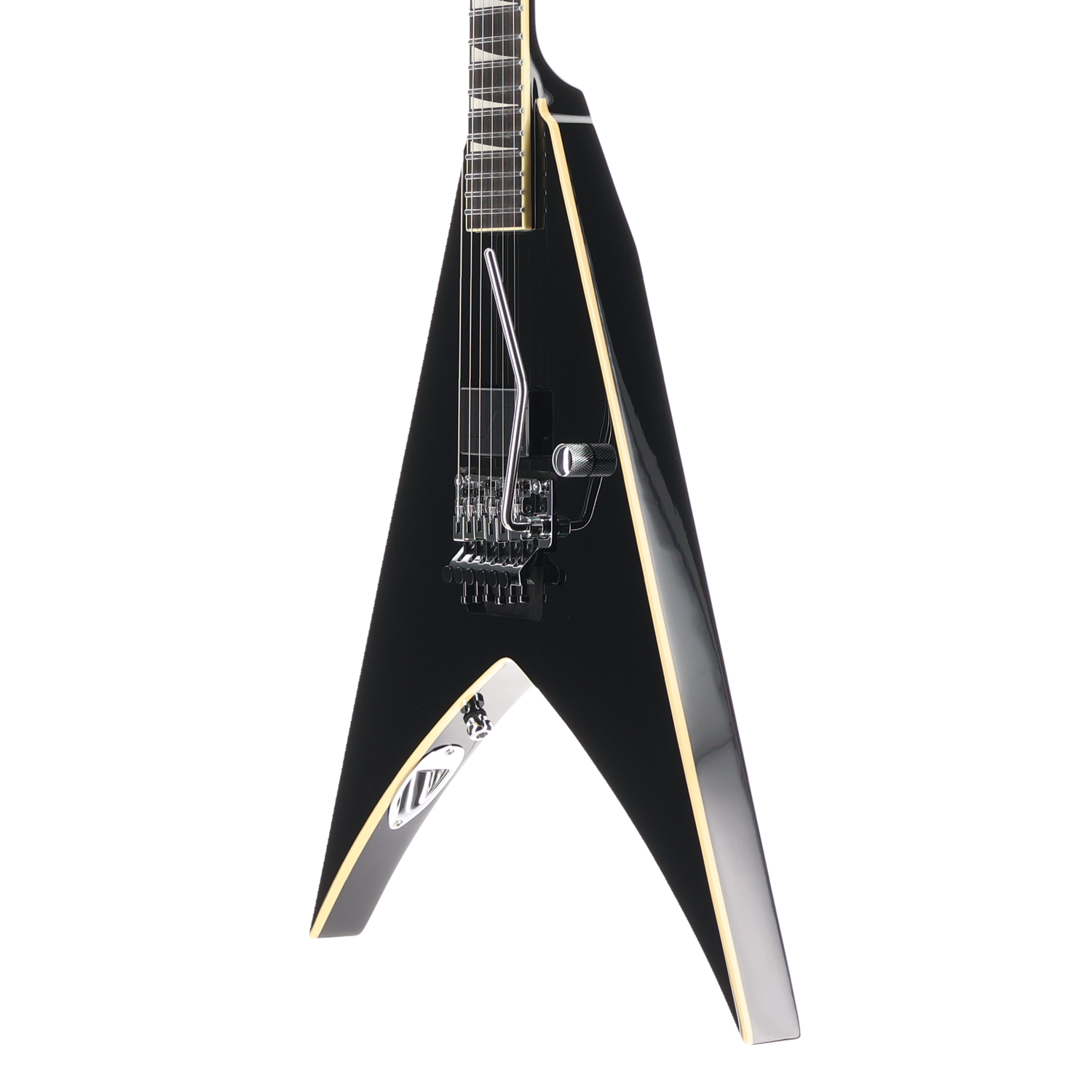 Jackson Pro Plus Limited Edition Pure Metal, King V KV1A, Gloss Black, Pro Setup (N5) (11694)