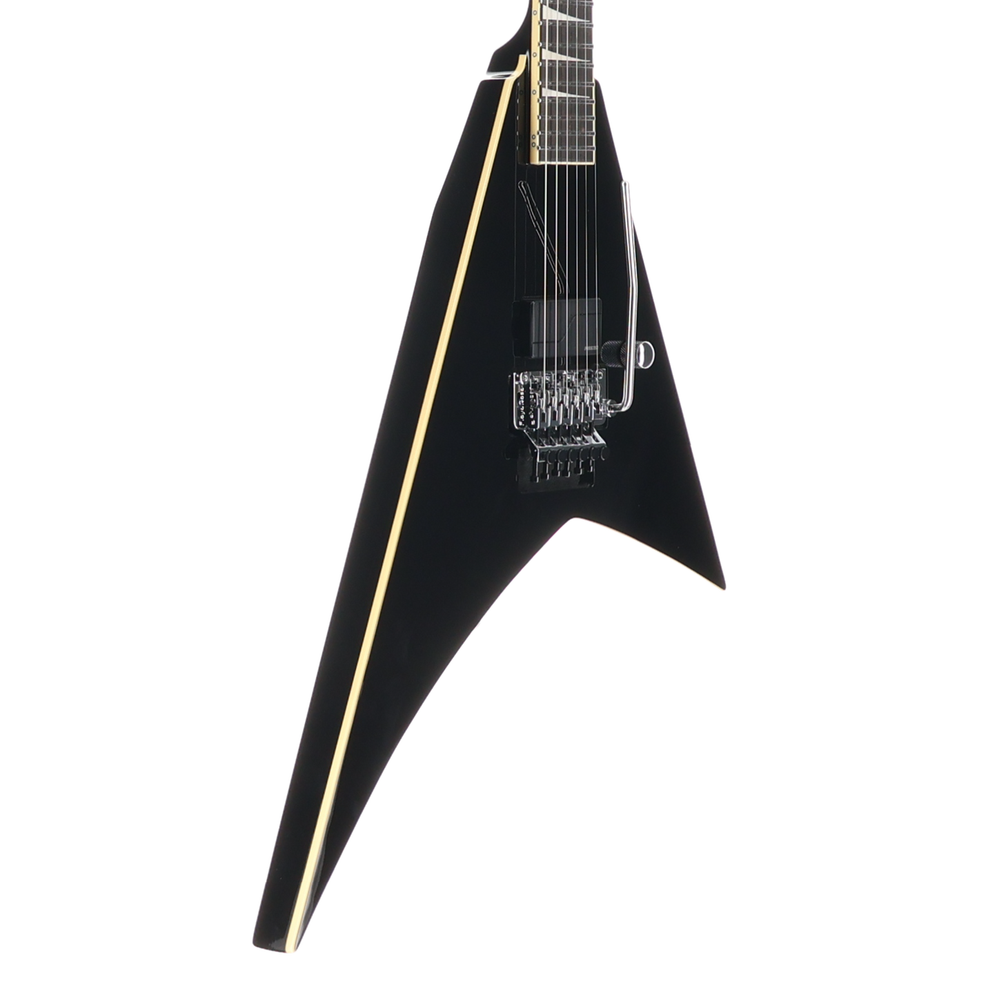 Jackson Pro Plus Pure Metal Limited Edition Rhoads RR1A, Ebony Fingerboard, Gloss Black (D2) (22666)