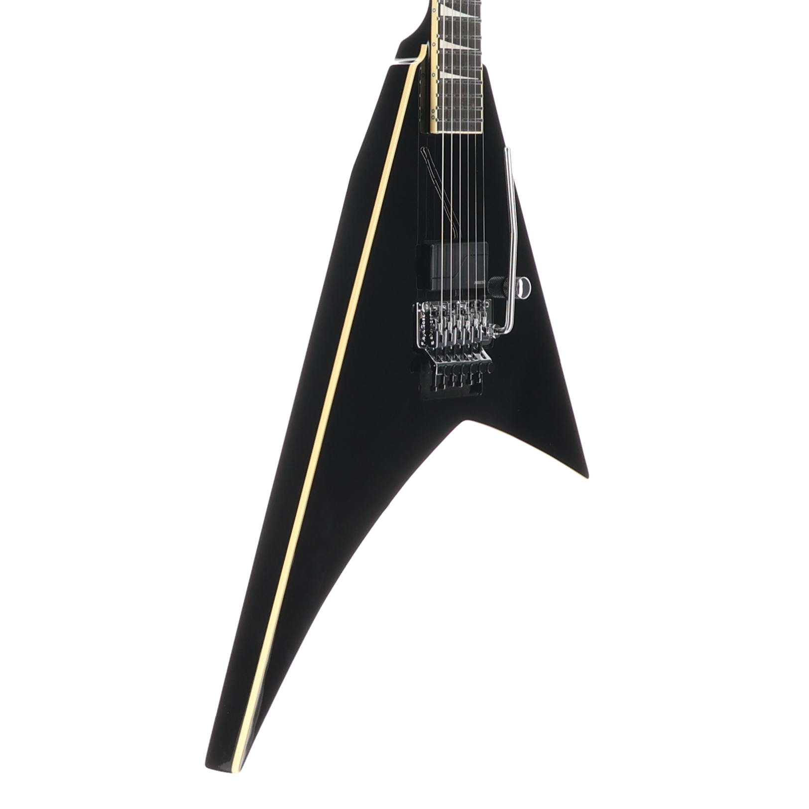 Jackson Pro Plus Pure Metal Limited Edition Rhoads RR1A, Ebony Fingerboard, Gloss Black (D2) (22666)