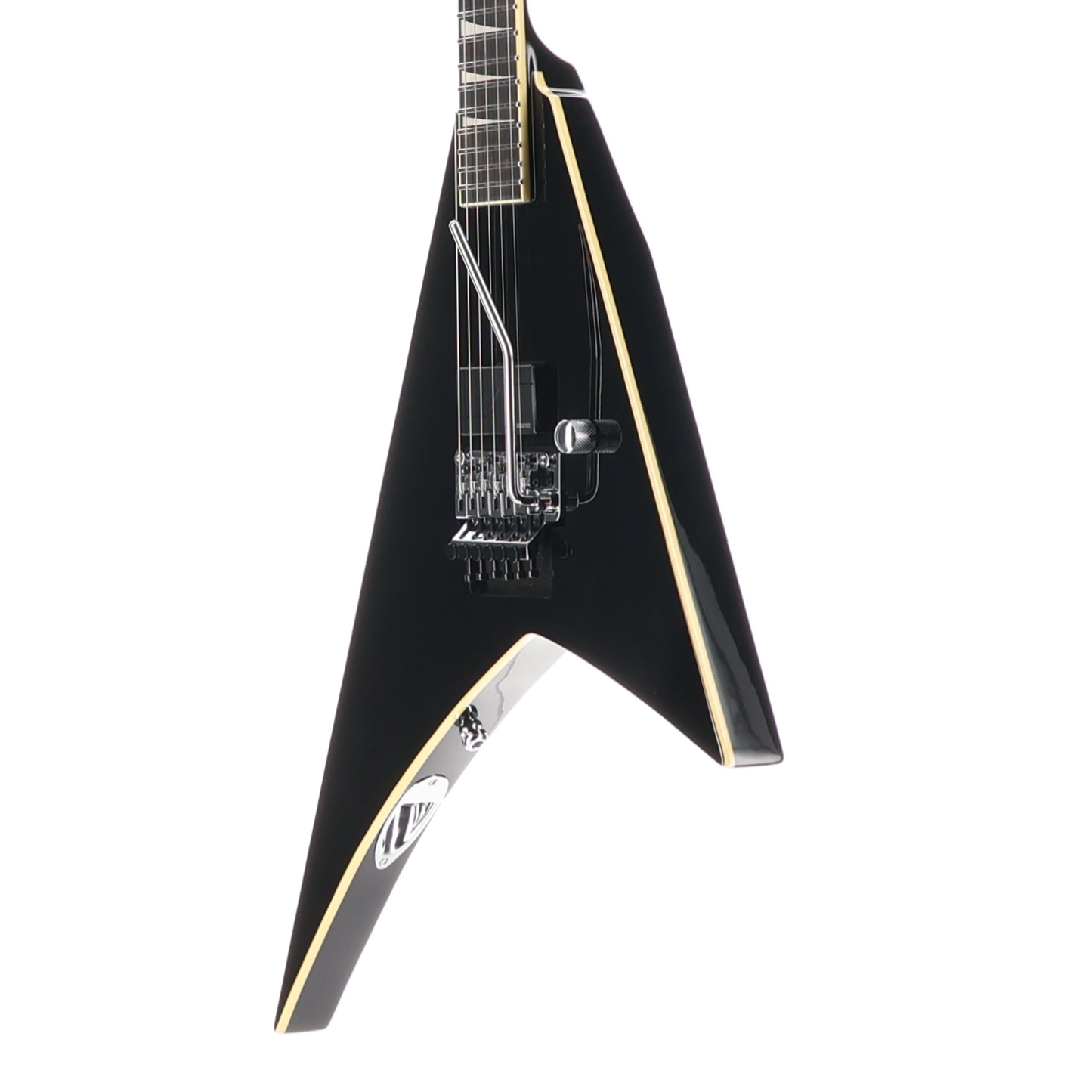 Jackson Pro Plus Pure Metal Limited Edition Rhoads RR1A, Ebony Fingerboard, Gloss Black (D2) (22666)