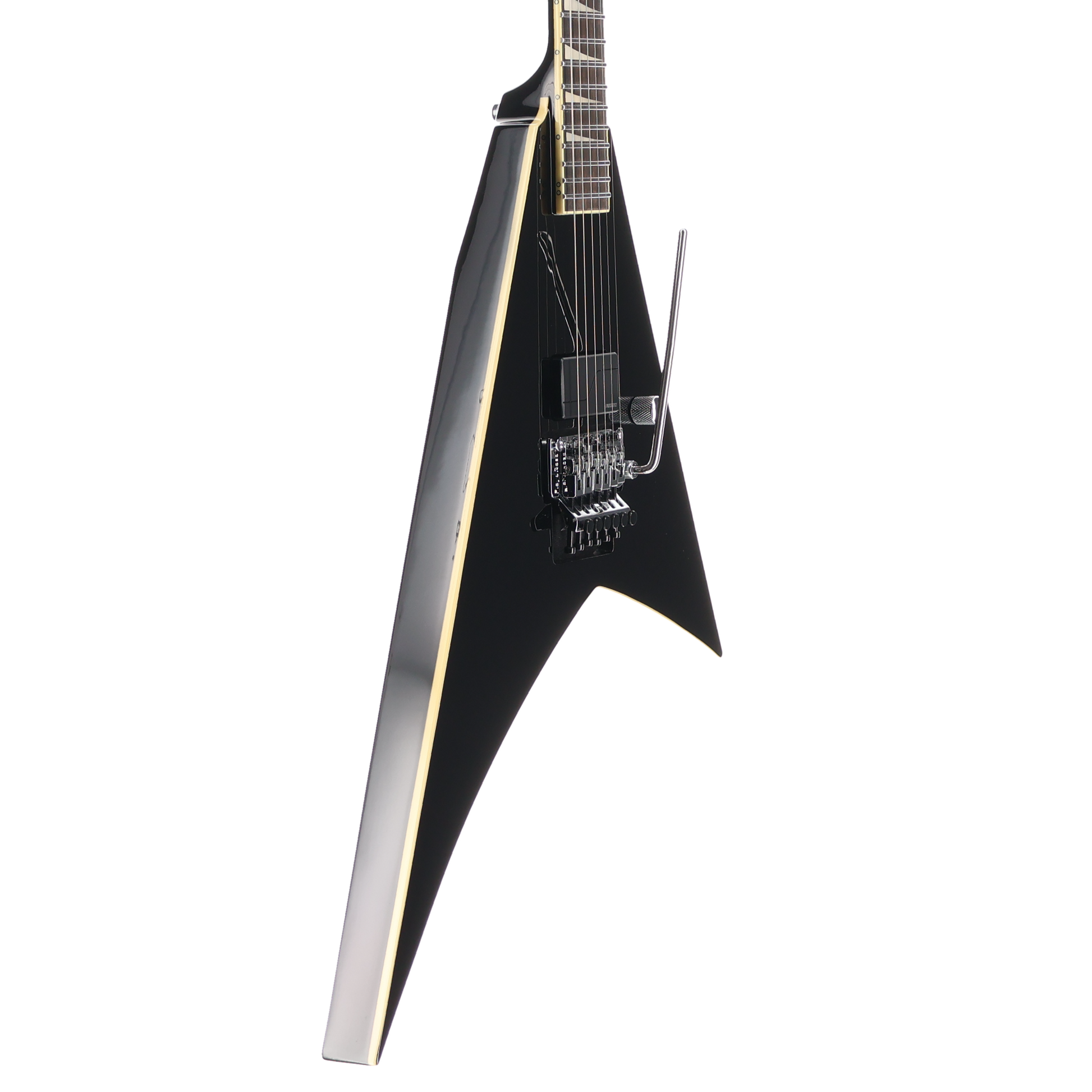 Jackson Pro Plus Pure Metal Limited Edition Rhoads RR1A, Ebony Fingerboard, Gloss Black (J13) (00763)