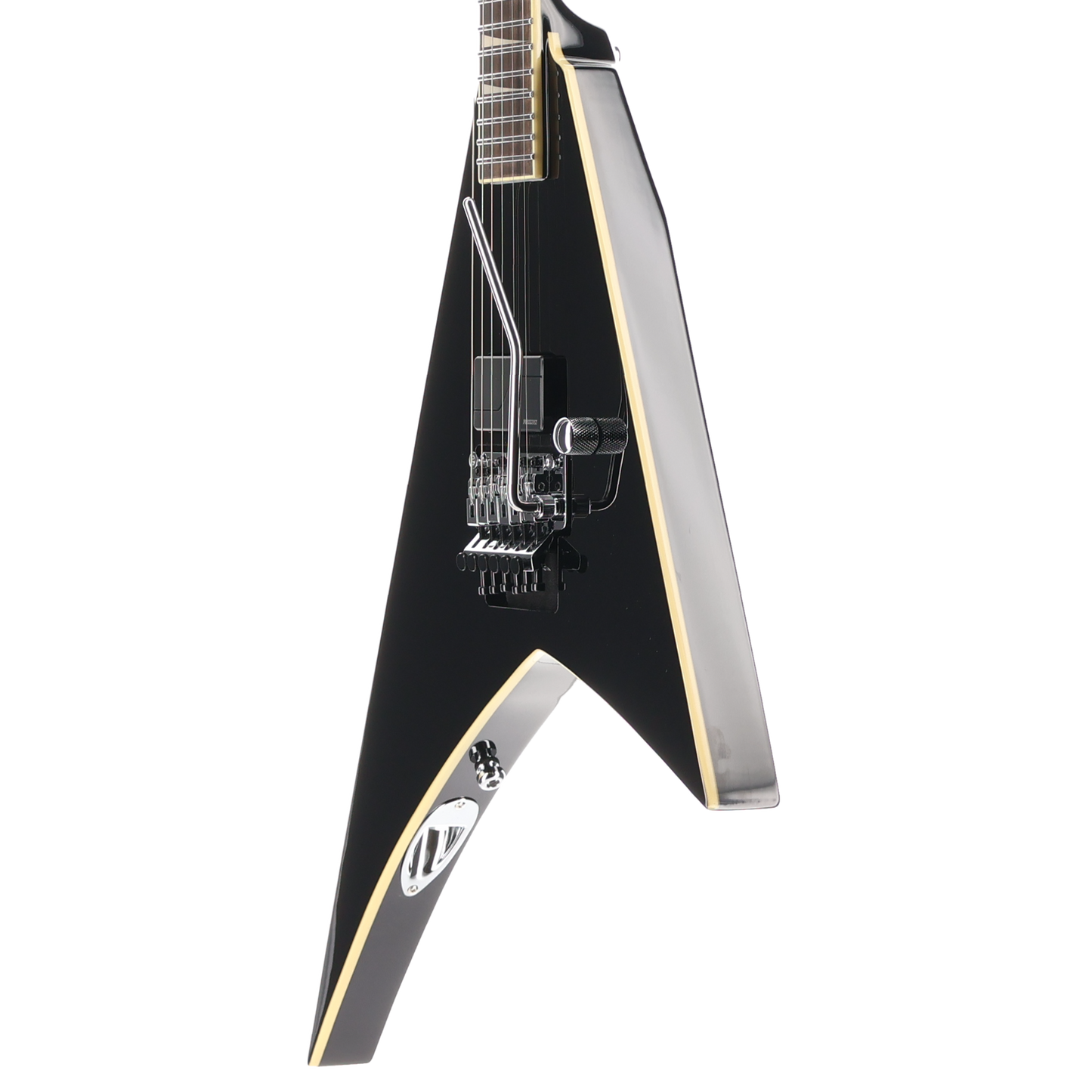 Jackson Pro Plus Pure Metal Limited Edition Rhoads RR1A, Ebony Fingerboard, Gloss Black (J13) (00763)