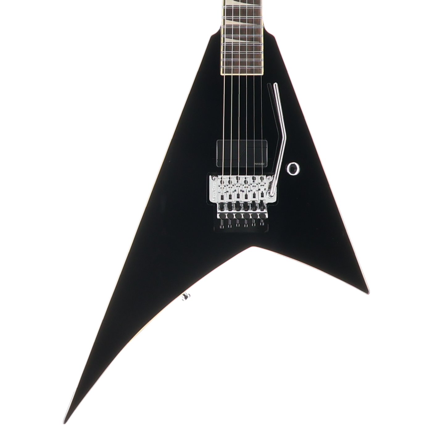 Jackson Pro Plus Pure Metal Limited Edition Rhoads RR1A, Ebony Fingerboard, Gloss Black (J13) (00763)