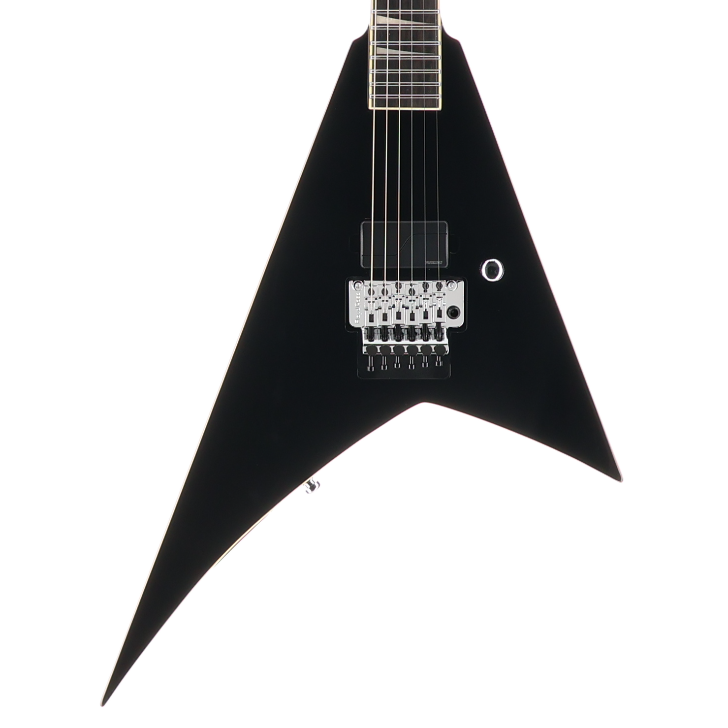 Jackson Pro Plus Pure Metal Limited Edition Rhoads RR1A, Gloss Black, Pro Setup (V13)(01028) (01028)