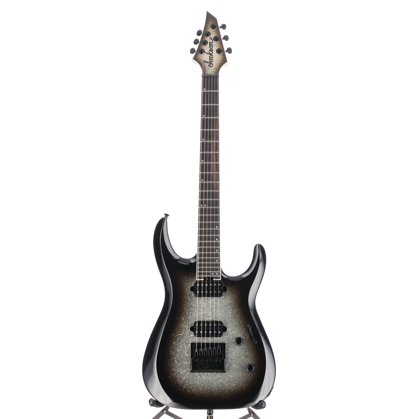 Jackson Pro Plus Series DK Modern EVTN6, Silver Sparkle, Pro Setup (AA2) (00028)