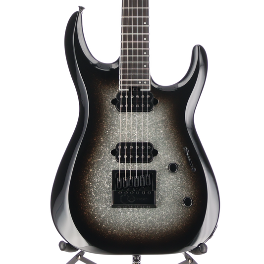 Jackson Pro Plus Series DK Modern EVTN6, Silver Sparkle, Pro Setup (AA2) (00028)