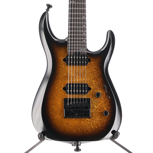 Jackson Pro Plus Series DK Modern EVTN7, Ebony Fingerboard, Gold Sparkle (B11) (00064)