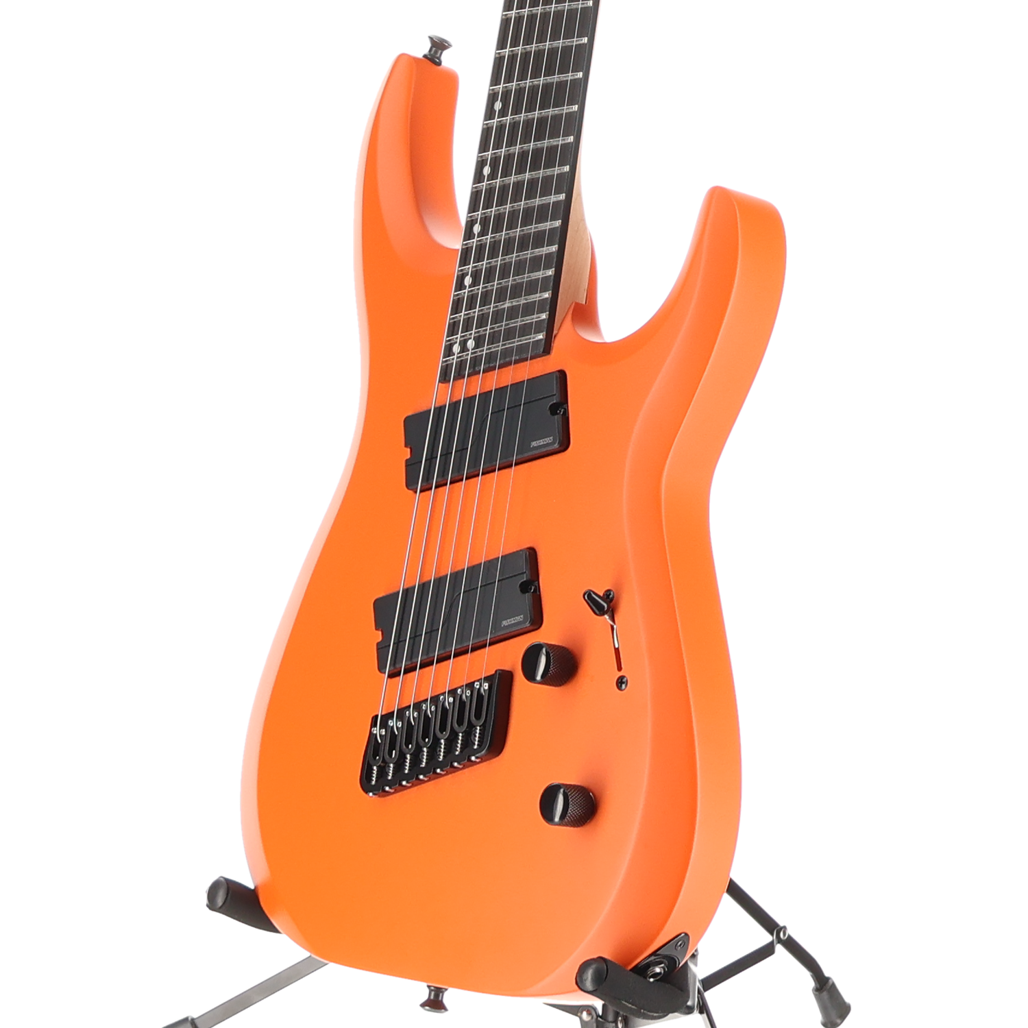 Jackson Pro Plus Series DK Modern HT7 MS, Ebony Fingerboard, Satin Orange Crush (AA12) (00609)