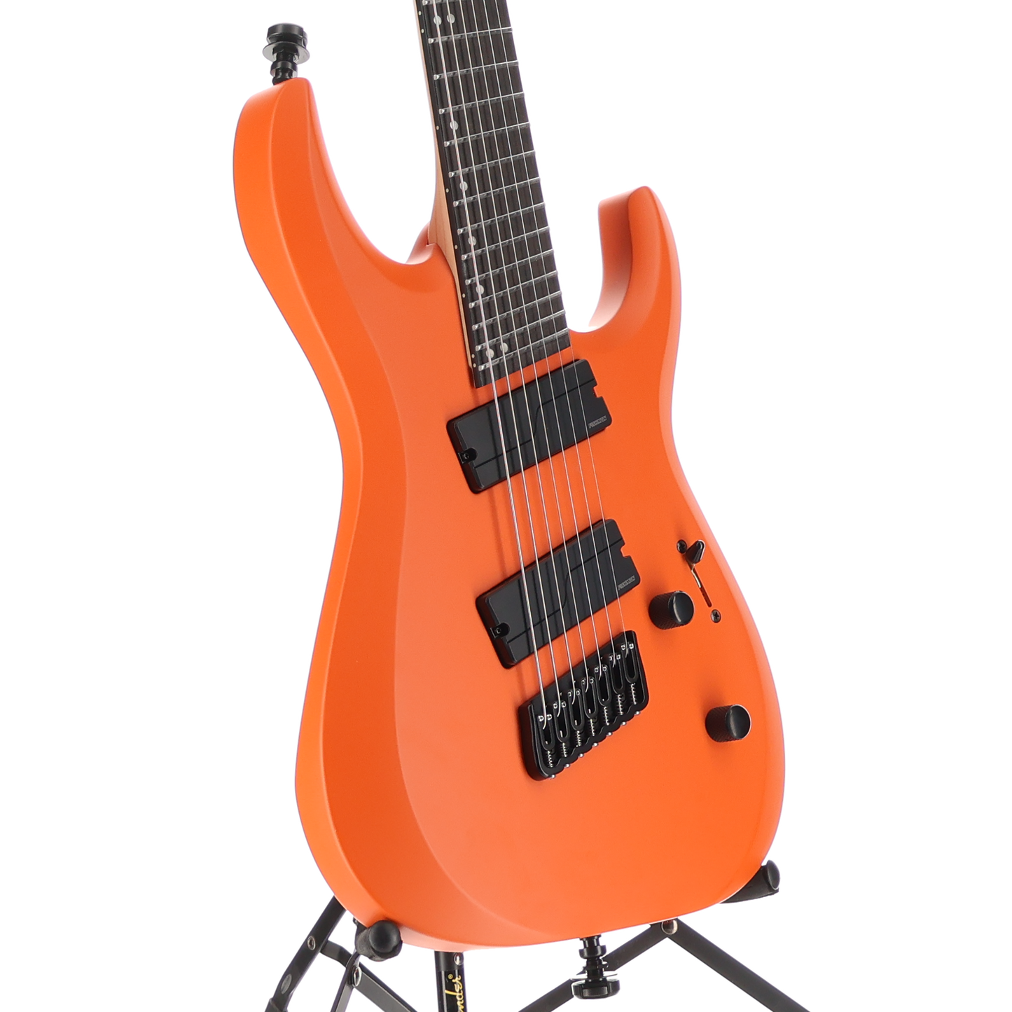 Jackson Pro Plus Series DK Modern HT7 MS, Ebony Fingerboard, Satin Orange Crush (Y6) (00091)