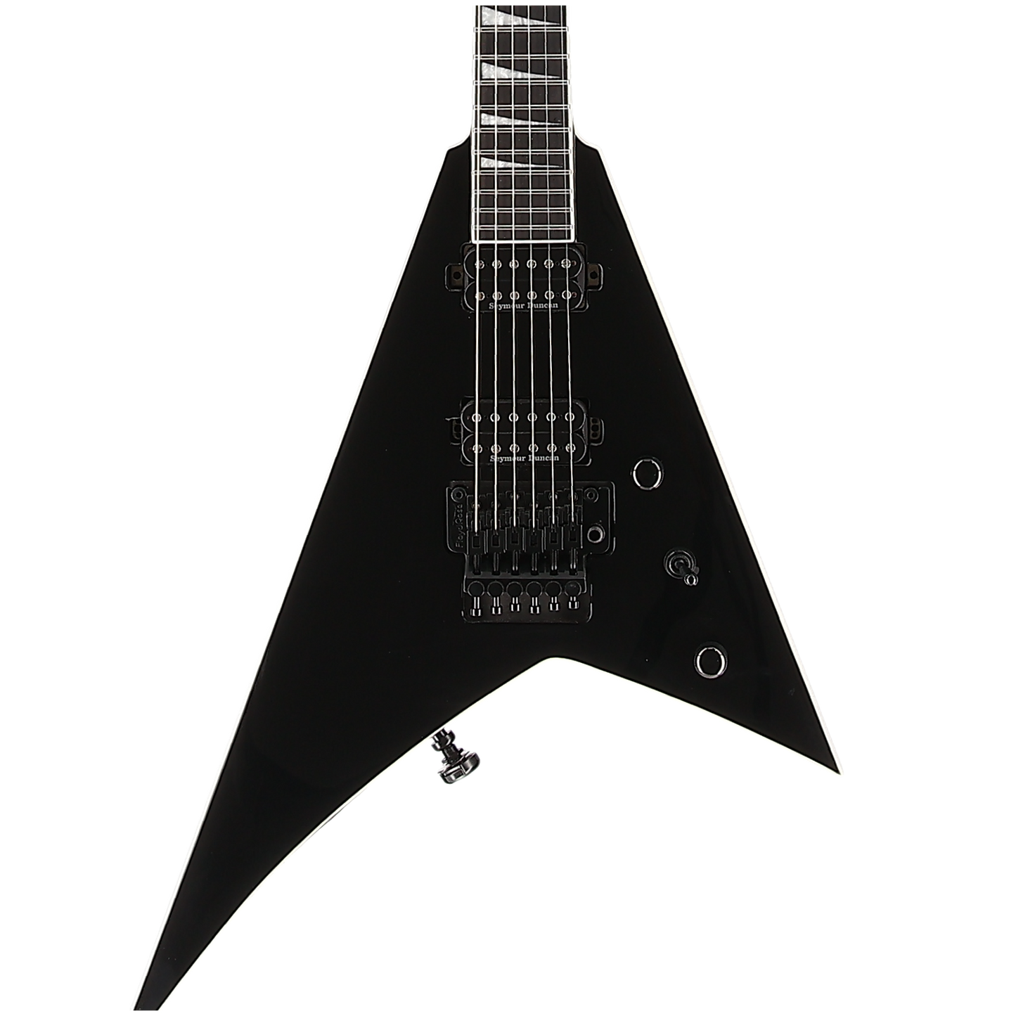 Jackson Pro Plus Series Rhoads RR24, Ebony Fingerboard, Deep Black (EA3) (00452)