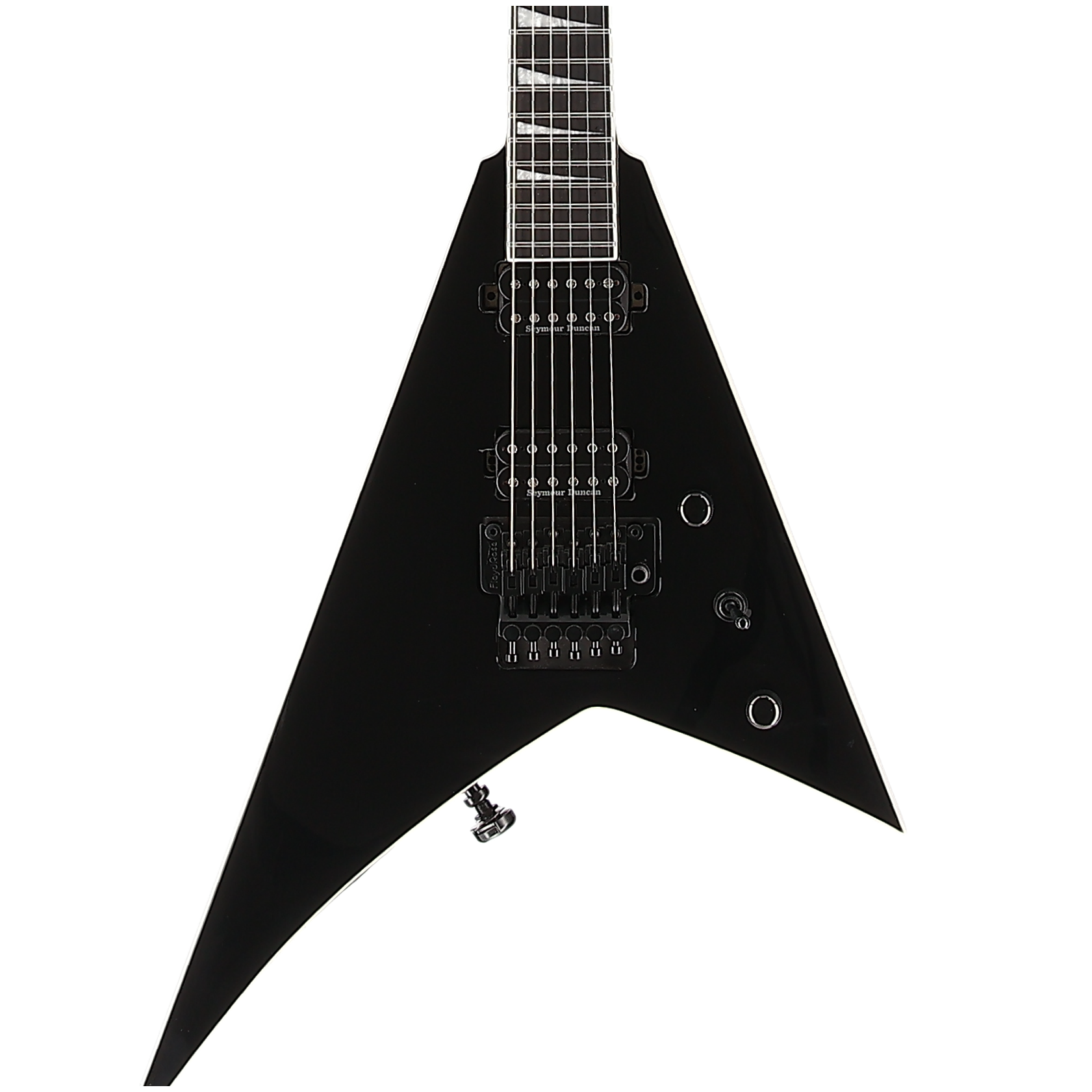 Jackson Pro Plus Series Rhoads RR24, Ebony Fingerboard, Deep Black (EA3) (00452)