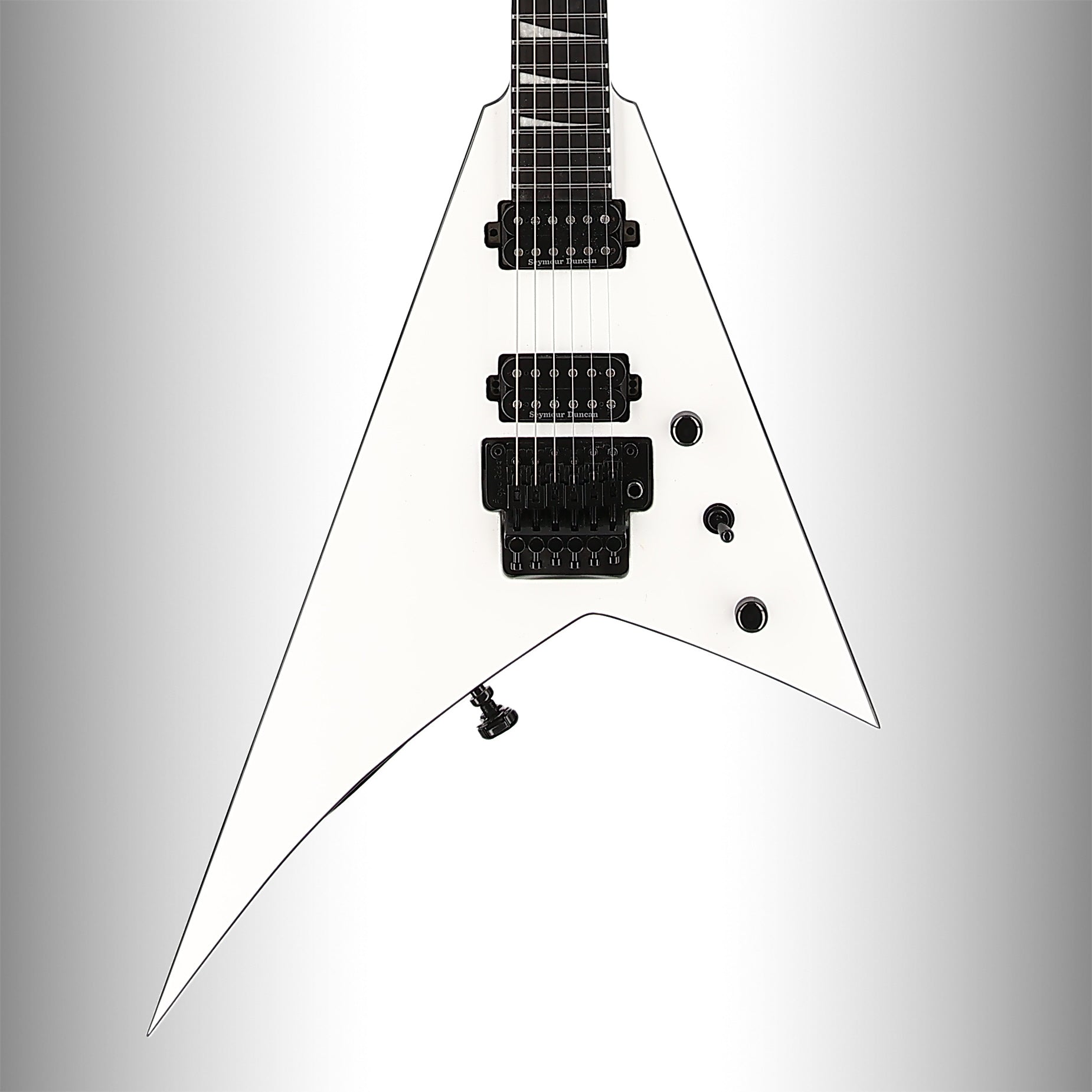 Jackson Pro Plus Series Rhoads RR24, Ebony Fingerboard, Snow White (AA2) (01332)