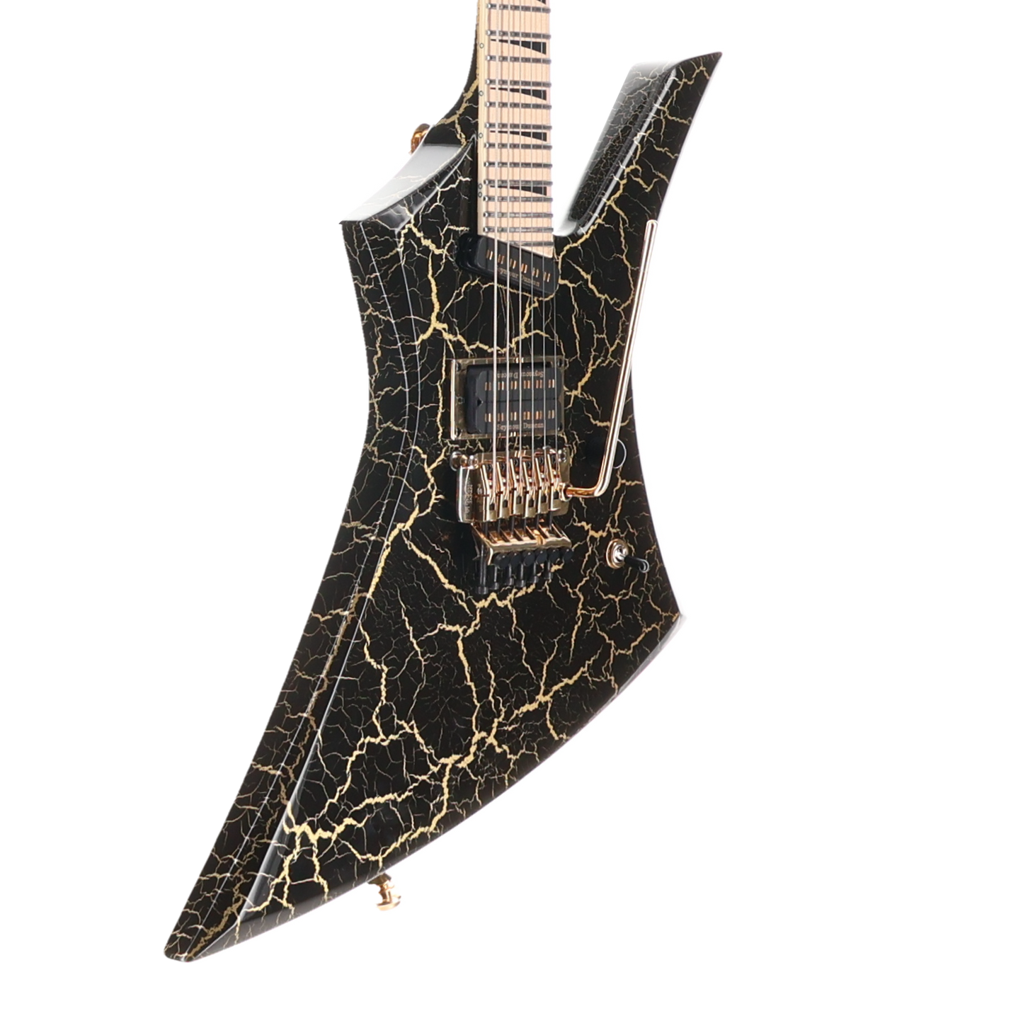 Jackson Pro Plus Series Signature Brandon Ellis Kelly KE27, Maple Fingerboard, Gold Crackle (P) (01207)