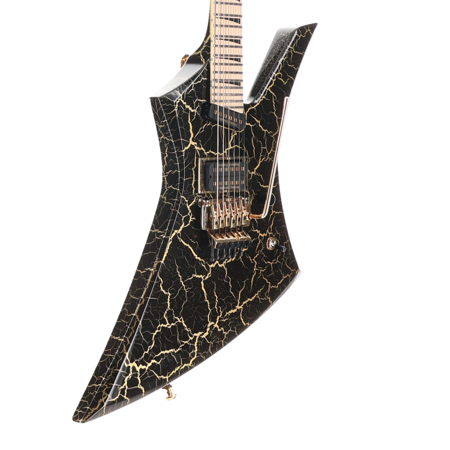 Jackson Pro Plus Series Signature Brandon Ellis Kelly KE27, Maple Fingerboard, Gold Crackle (P) (01207)