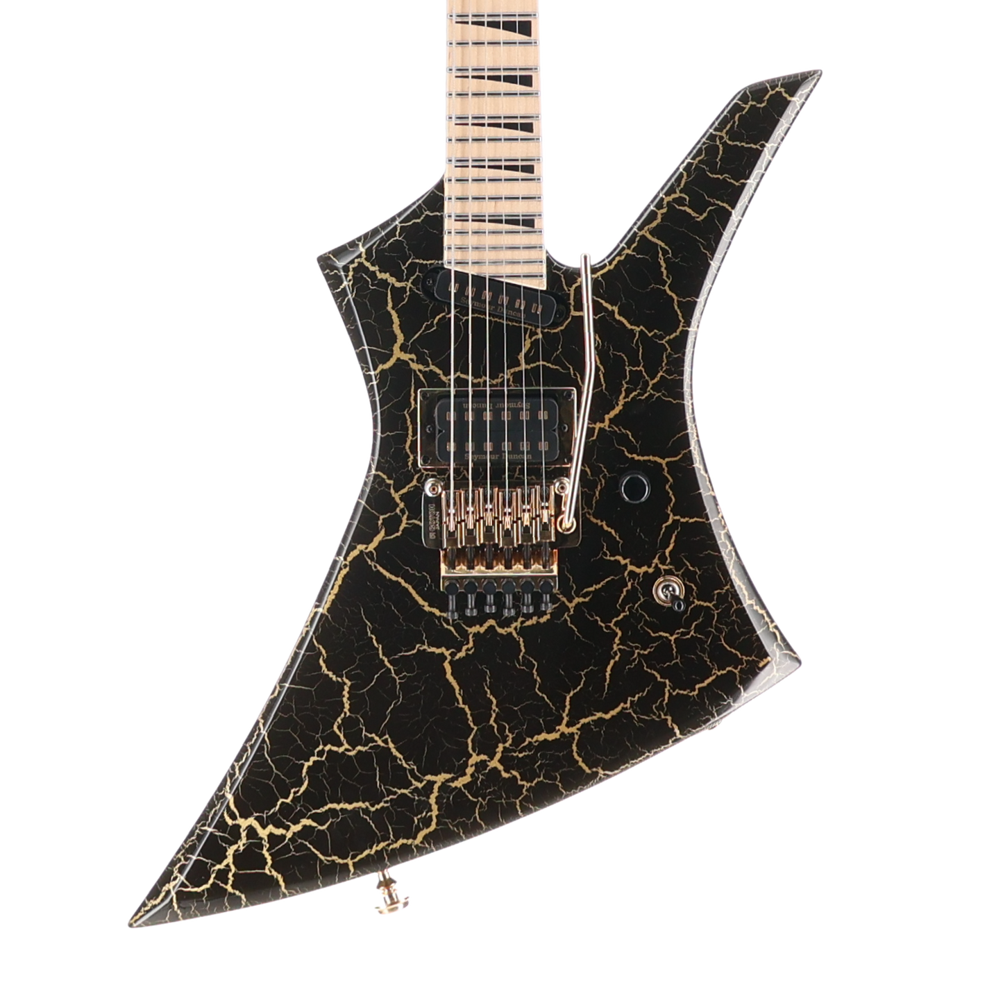 Jackson Pro Plus Series Signature Brandon Ellis Kelly KE27, Maple Fingerboard, Gold Crackle (P) (01207)