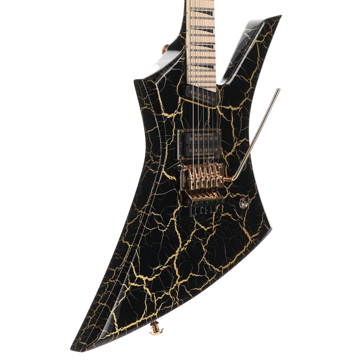 Jackson Pro Plus Series Signature Brandon Ellis Kelly KE27, Maple Fingerboard, Gold Crackle (S11) (01204)