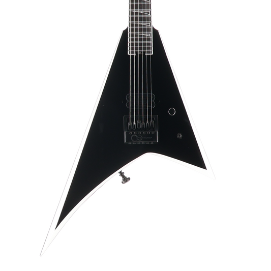 Jackson Pro Plus Series Signature Christian Andreu Rhoads RR24 EVTN, Ebony Fingerboard, Black with White Bevels (P) (01097)