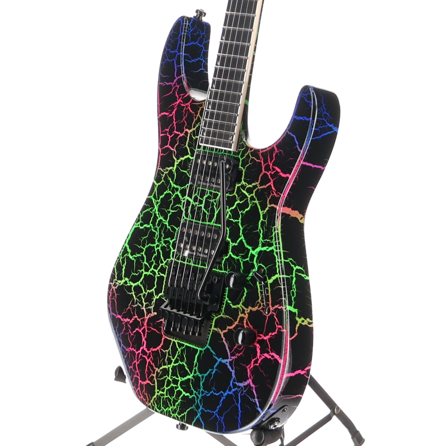 Jackson Pro Plus Series Soloist SL2, Ebony Fingerboard, Bruised Crackle (EE8) (00513)