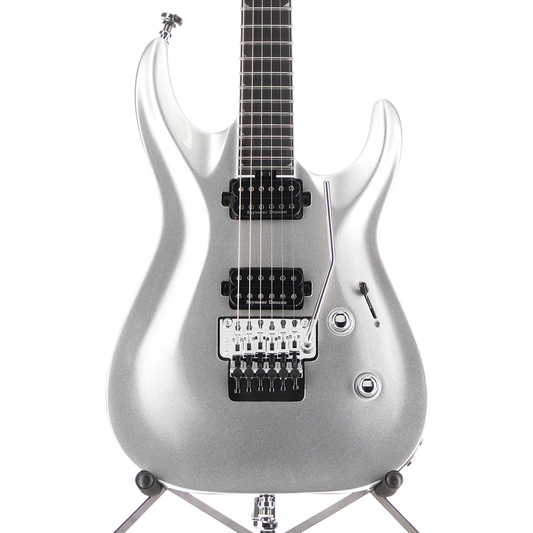 Jackson Pro Plus Series Soloist SLA2, Ebony Fingerboard, Quicksilver (#P1) (01271)