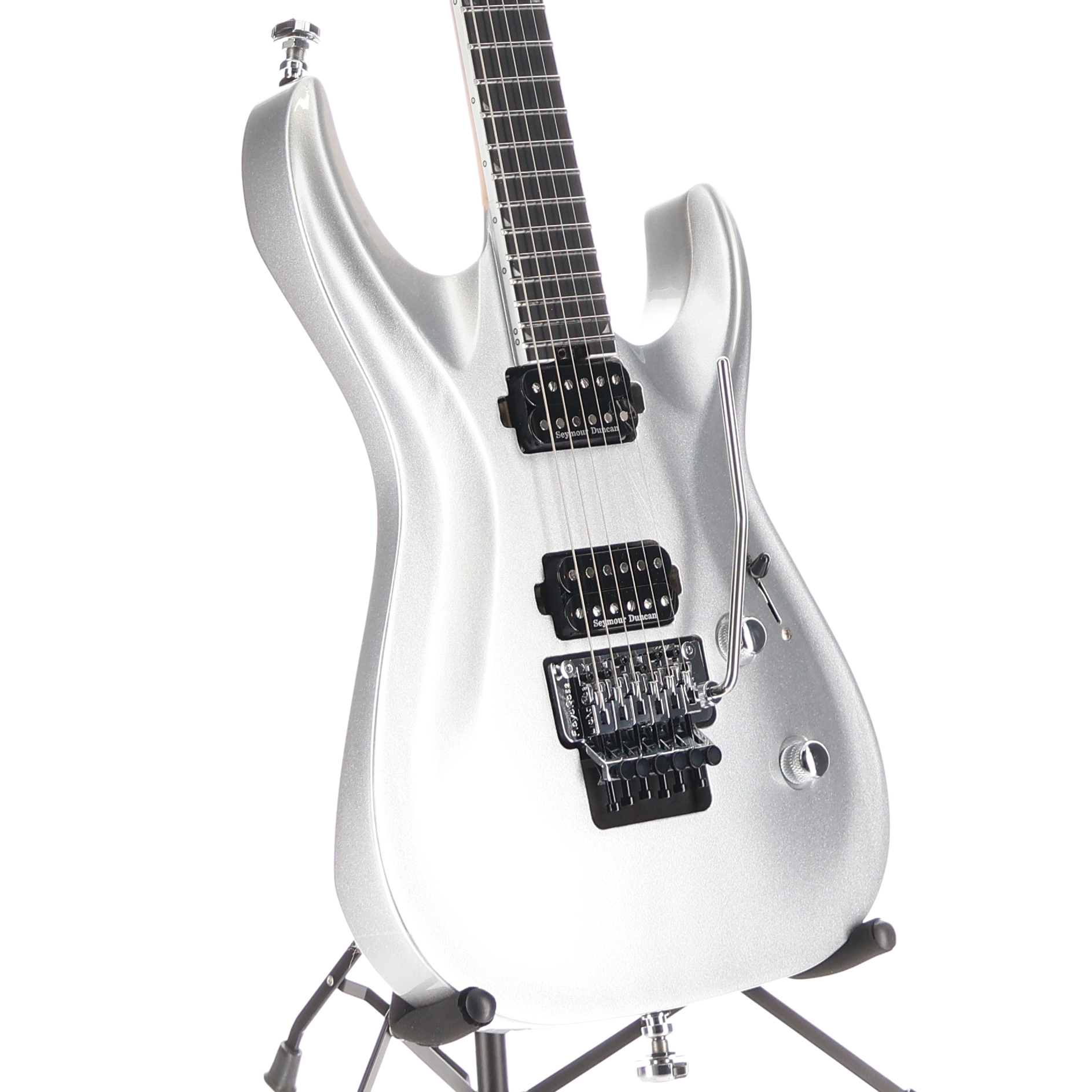 Jackson Pro Plus Series Soloist SLA2, Quicksilver, Plays Great (B4) (01272)